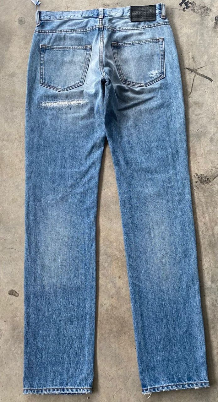 MOUSSY Vintage Azul by Moussy Distressed Slim Denim Size US 29 - 3 Thumbnail
