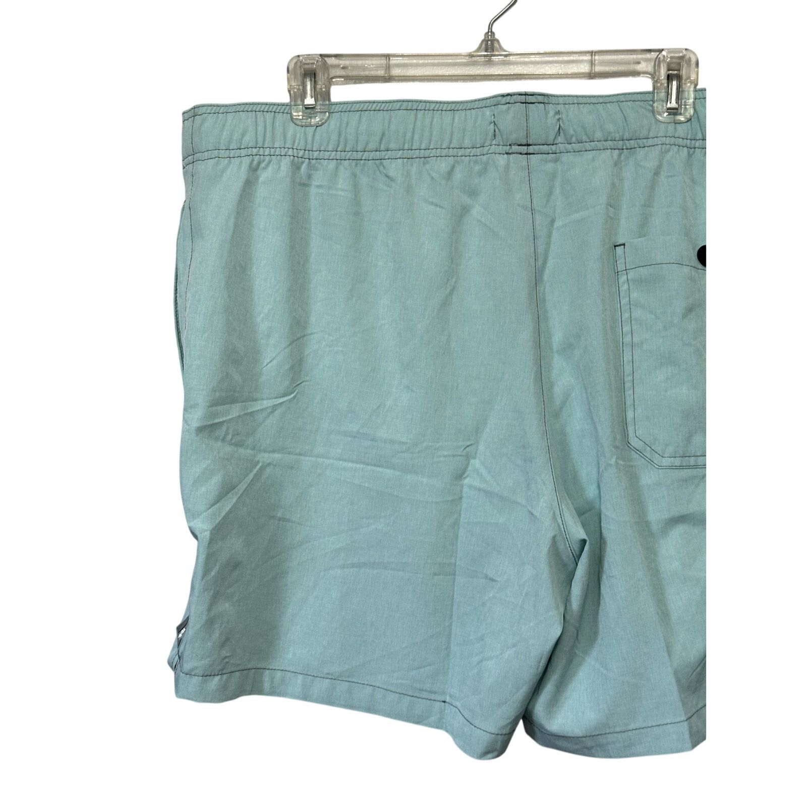 Other Mr. Swim Green Draw String Swim Trunks XXL 6.75" Inseam NWOT Size US 40 / EU 56 - 5 Thumbnail