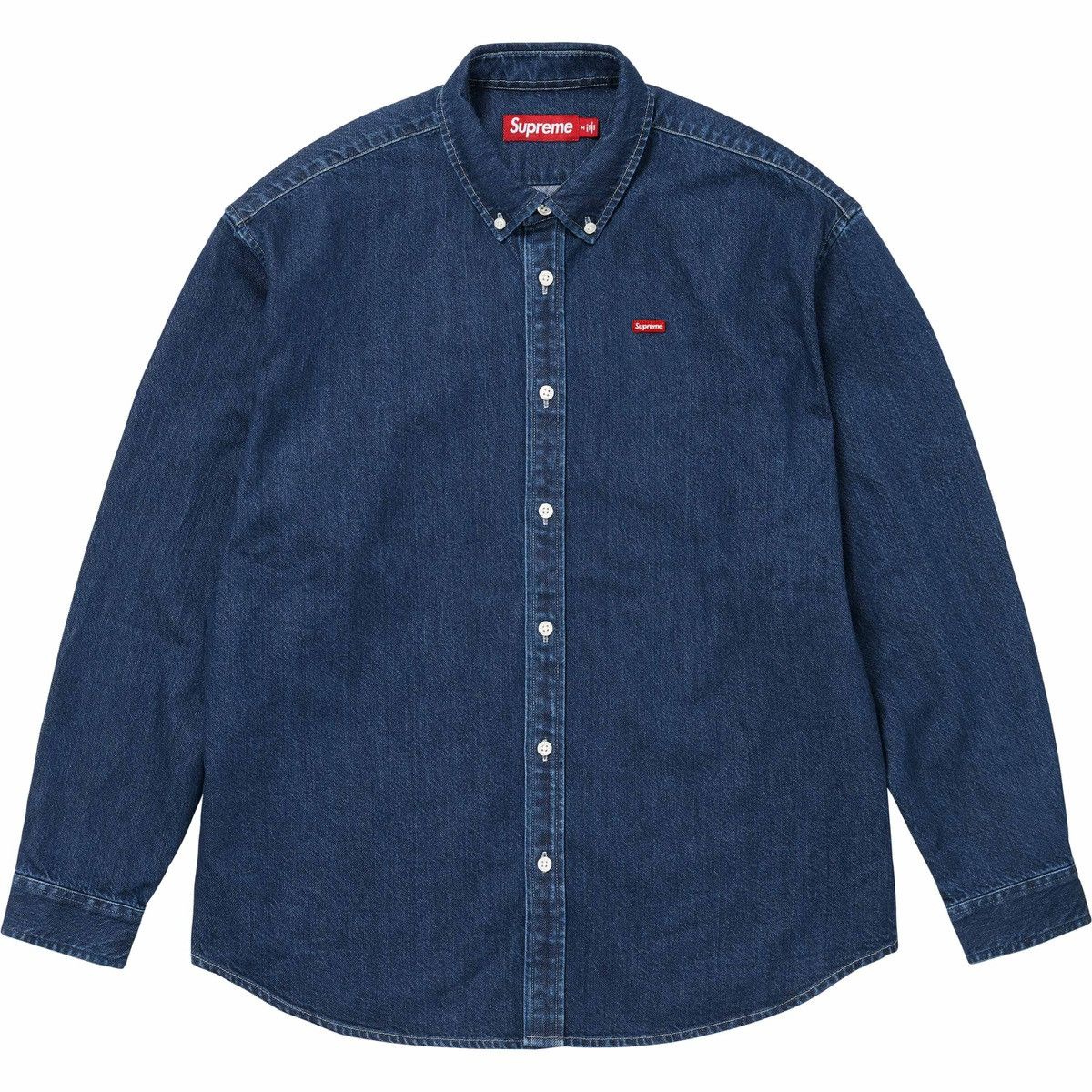 Supreme Supreme Denim Bogo Shirt FW24 Size US L / EU 52-54 / 3 - 1 Thumbnail