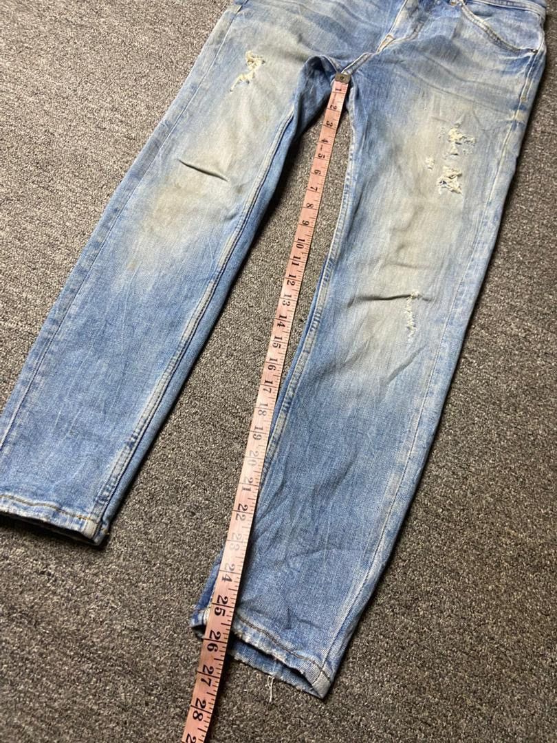 Zara Zara Distressed Denim Ripped Jeans (175) Size US 28 / EU 44 - 5 Thumbnail
