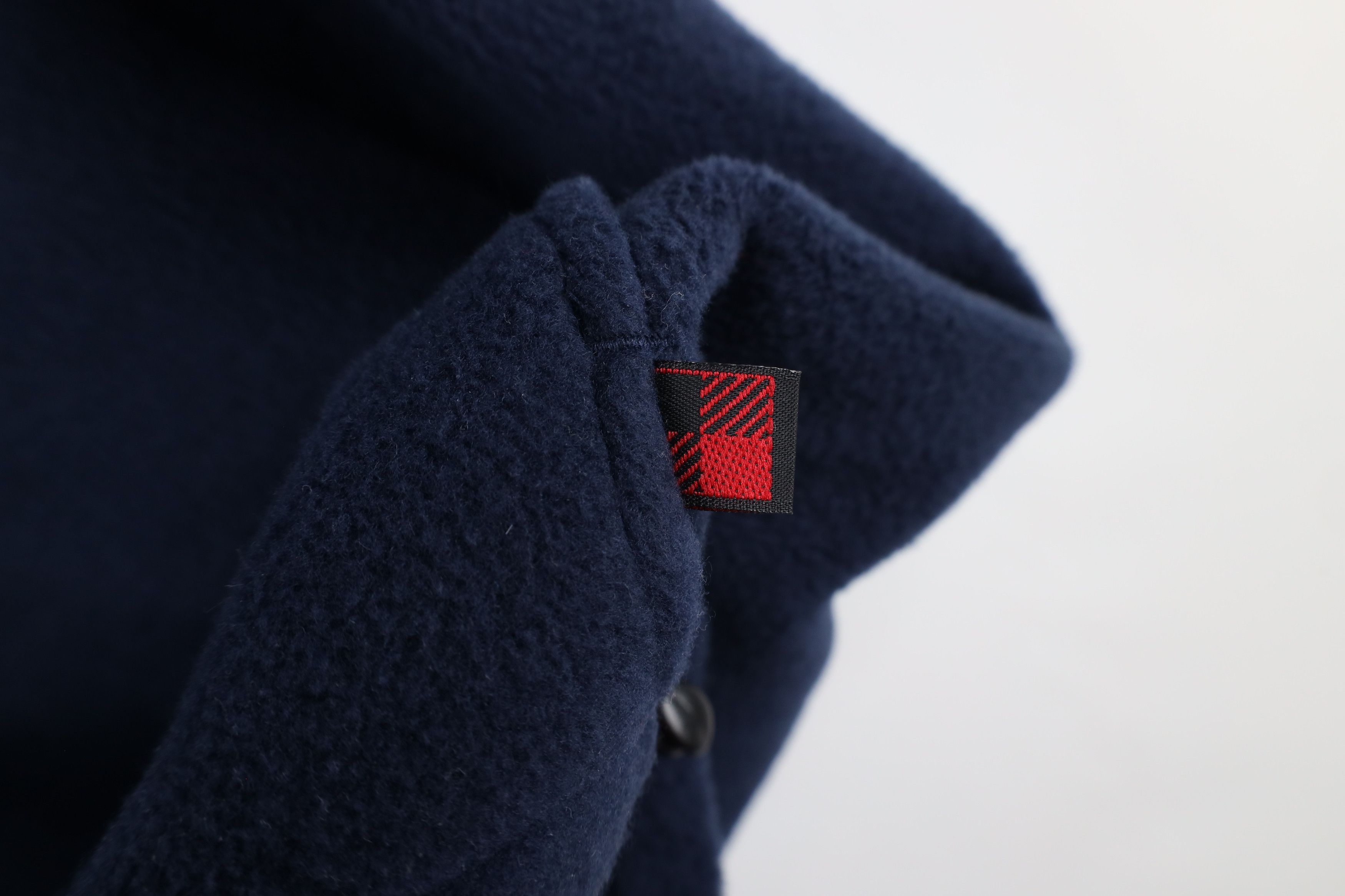 Vintage × Woolrich Woolen Mills Vintage Woolrich Blank Full Zip Fleece Vest Jacket Navy Blue Size US L / EU 52-54 / 3 - 4 Thumbnail