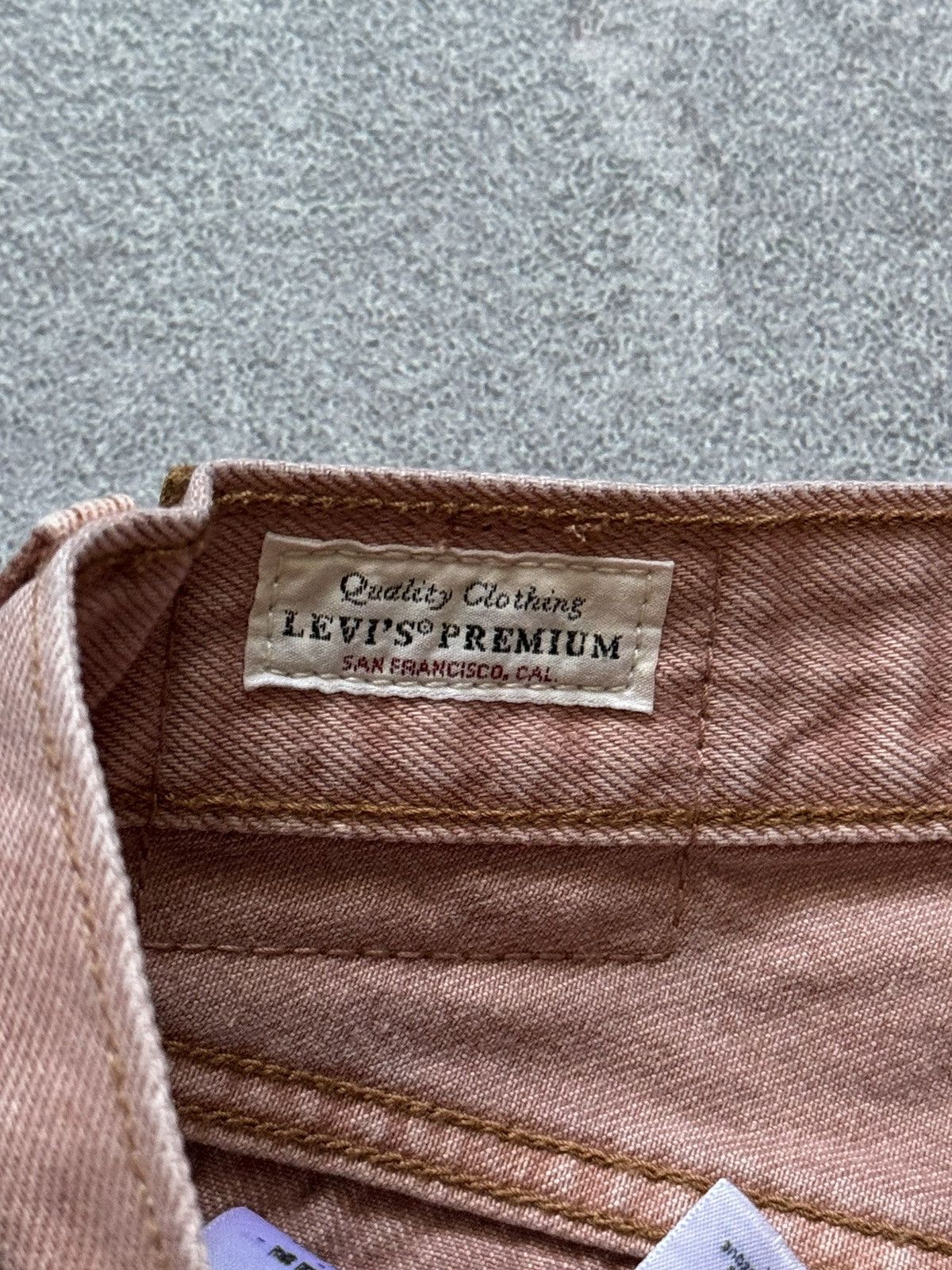 Levi's × Levi's Vintage Clothing × Vintage Levi’s 501 30/32 90s pink denim Jean pant trouser relaxed Size 32" / US 10 / IT 46 - 12 Thumbnail