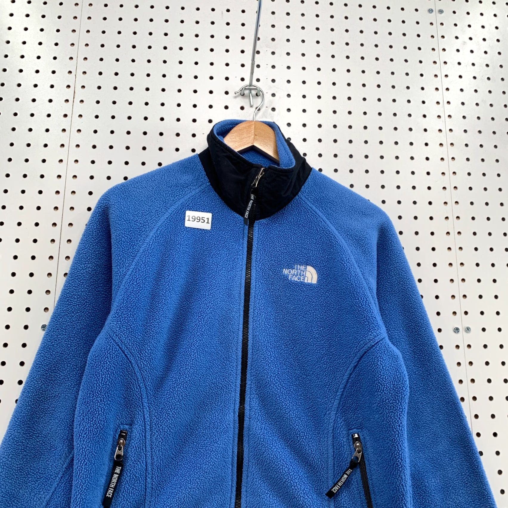 The North Face VINTAGE The North Face Fleece Jacket Blue Full Zip Women S Outdoor 90s Womens Jacket Size S / US 4 / IT 40 - 6 Thumbnail