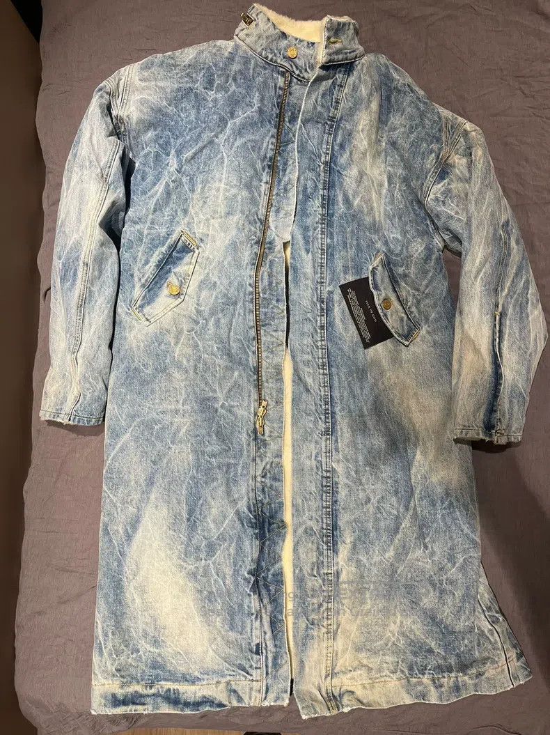 Fear of God Fear of God Heavy water ripple denim army coat Size US L / EU 52-54 / 3 - 1 Thumbnail