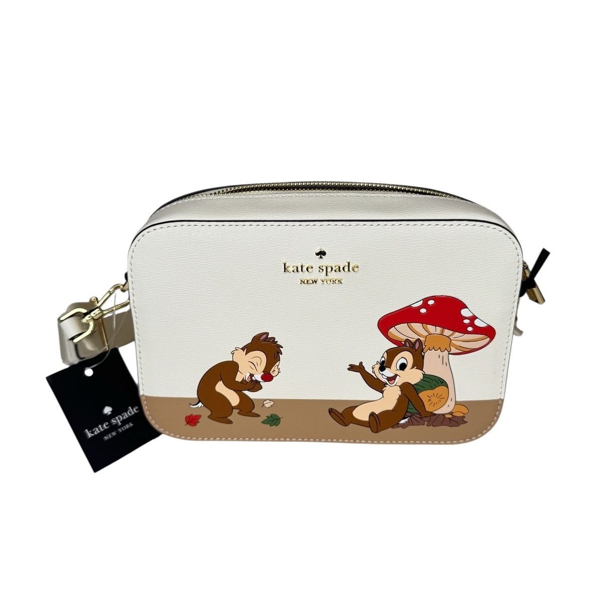 Kate Spade Disney X KSNY Chip N Dale Mini Camera Bag