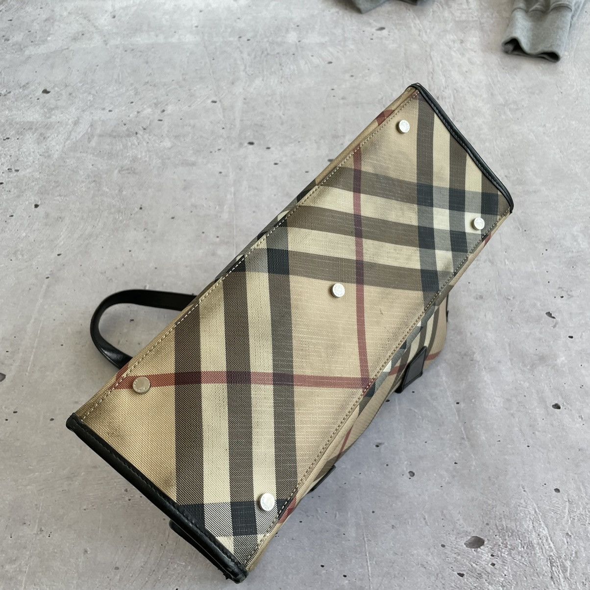 Burberry × Vintage RARE Burberry monogram handle bag y2k Size ONE SIZE - 12 Thumbnail