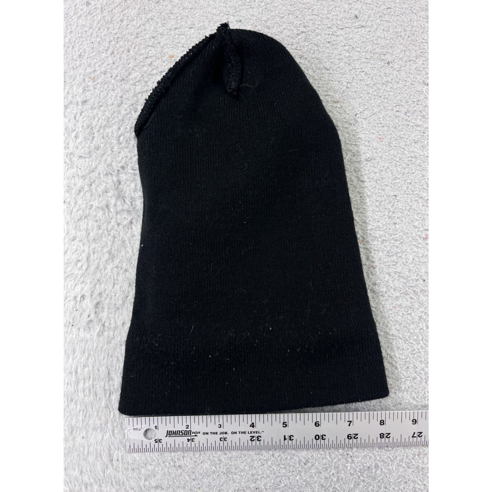 Vintage Womens I Love New York Beanie Toque Black One Size Embroidered 100% Acrylic Size ONE SIZE - 5 Thumbnail