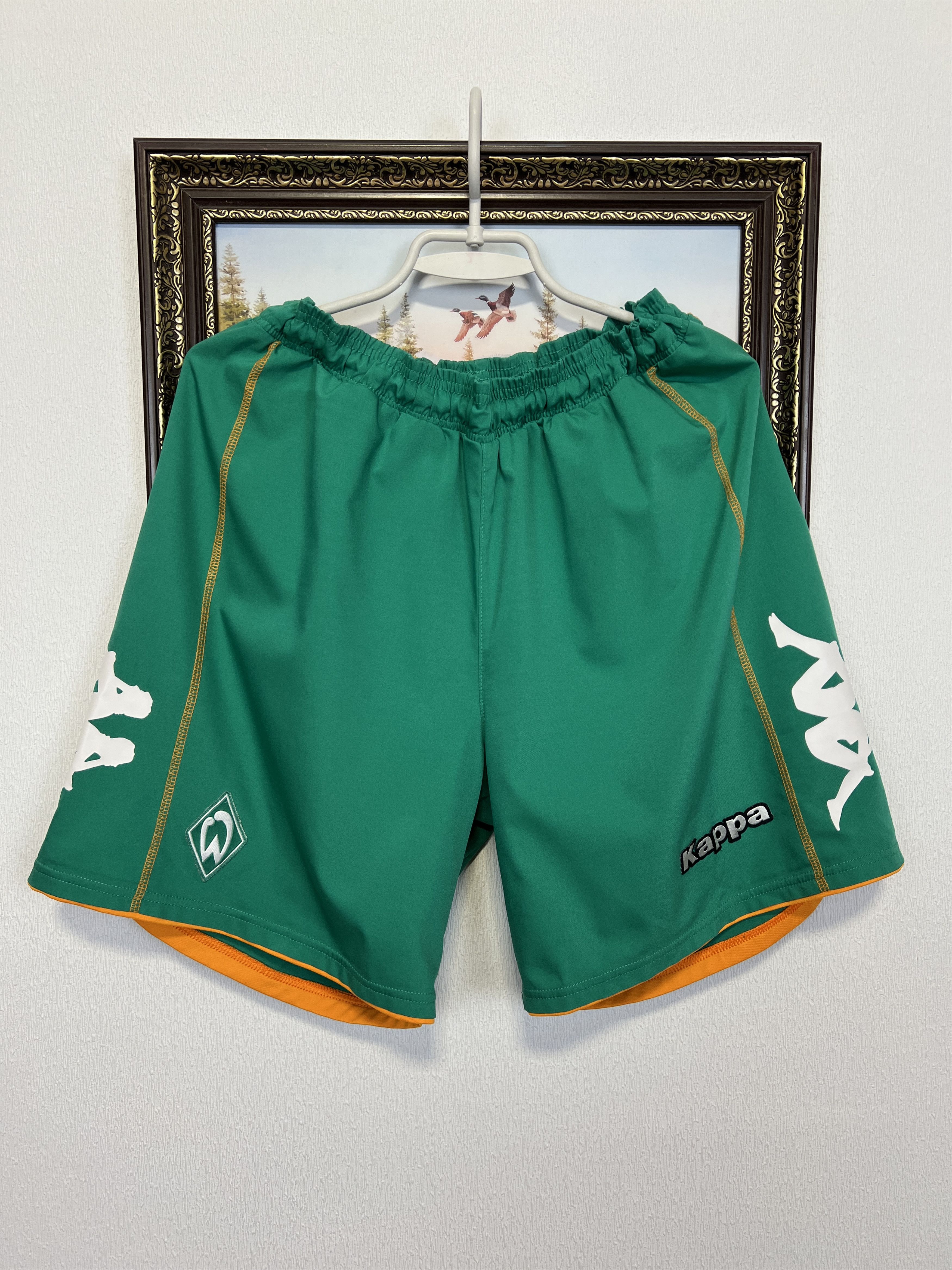 Kappa Vintage 2000's Kappa Werder Football Shorts Soccer Athletic Size US 36 / EU 52 - 1 Thumbnail