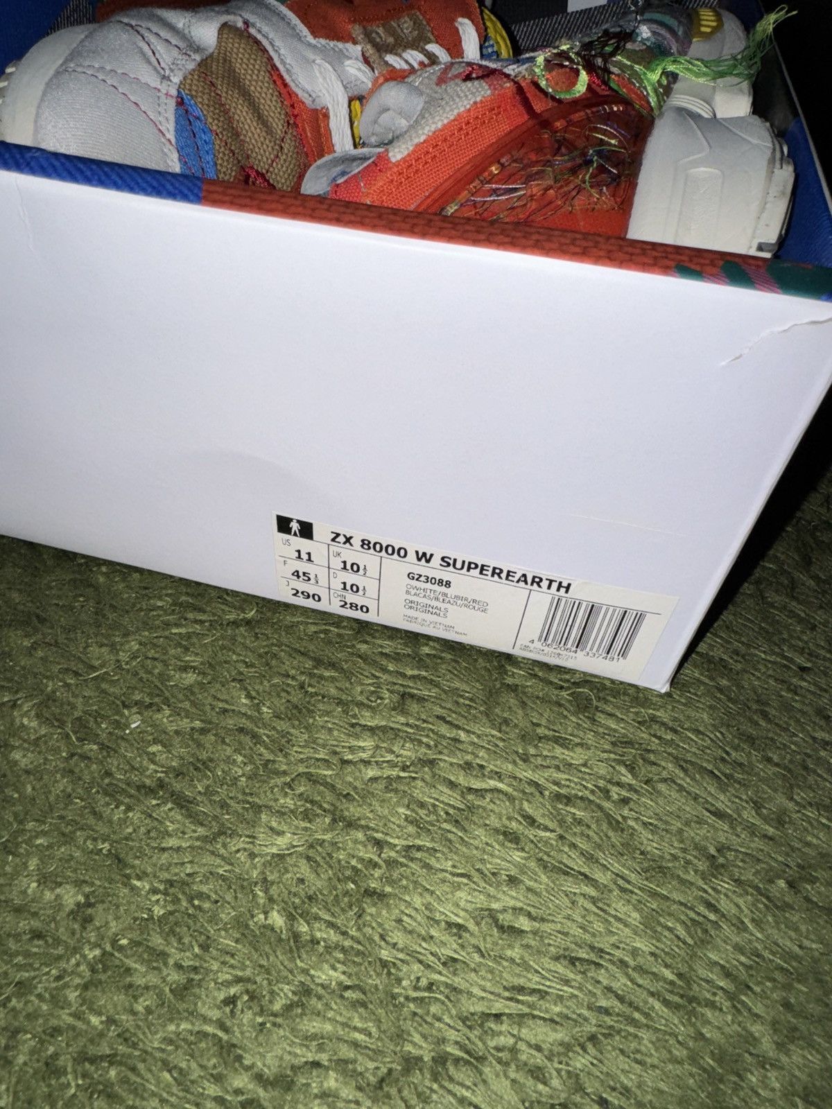 Adidas [US 11] Adidas x Sean Wotherspoon ZX8000 Super Earth Size US 11 / EU 44 - 11 Thumbnail