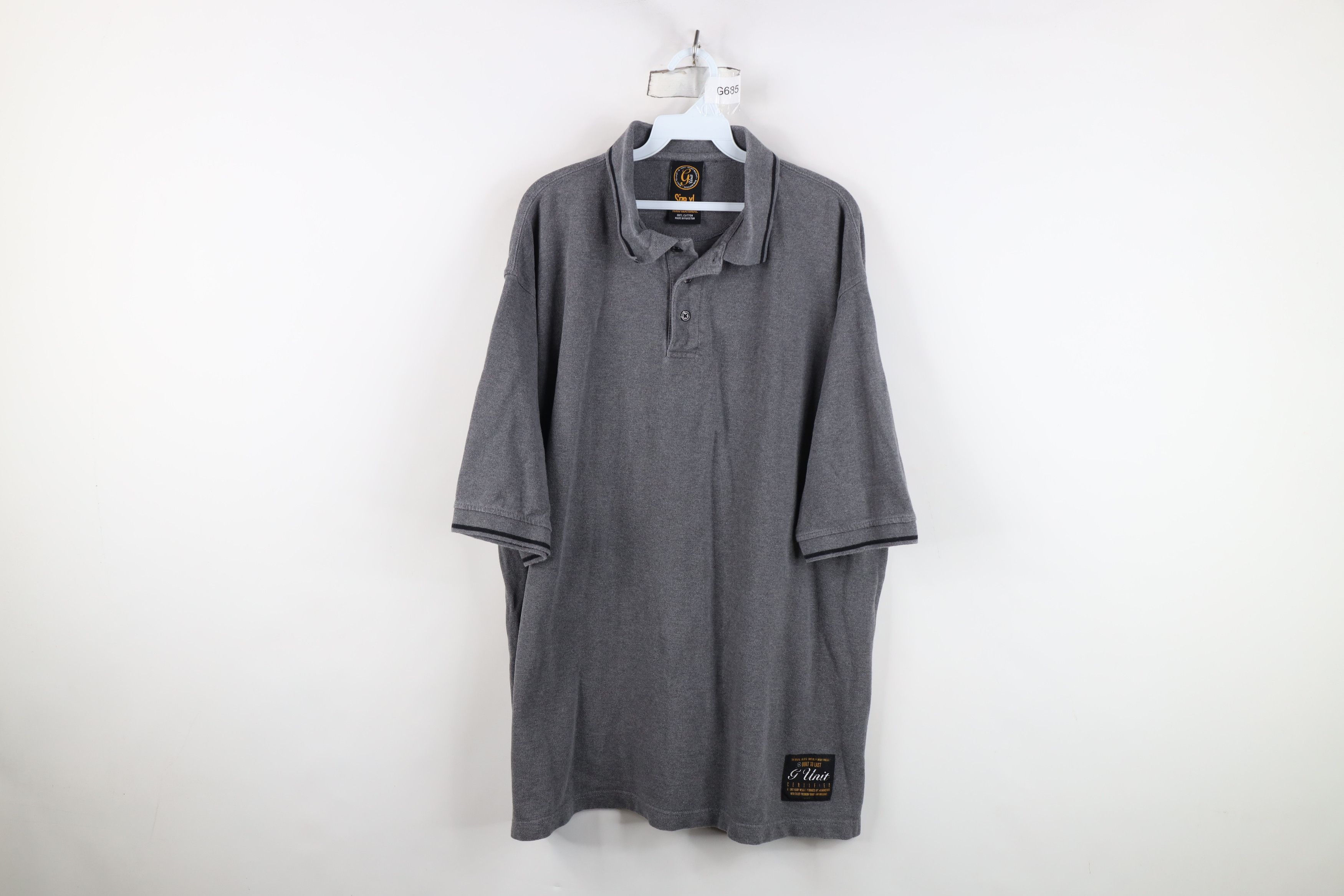 G-Unit Vintage G Unit Gorilla Unit 50 Cent Baggy Polo Shirt Size US XL / EU 56 / 4 - 1 Thumbnail