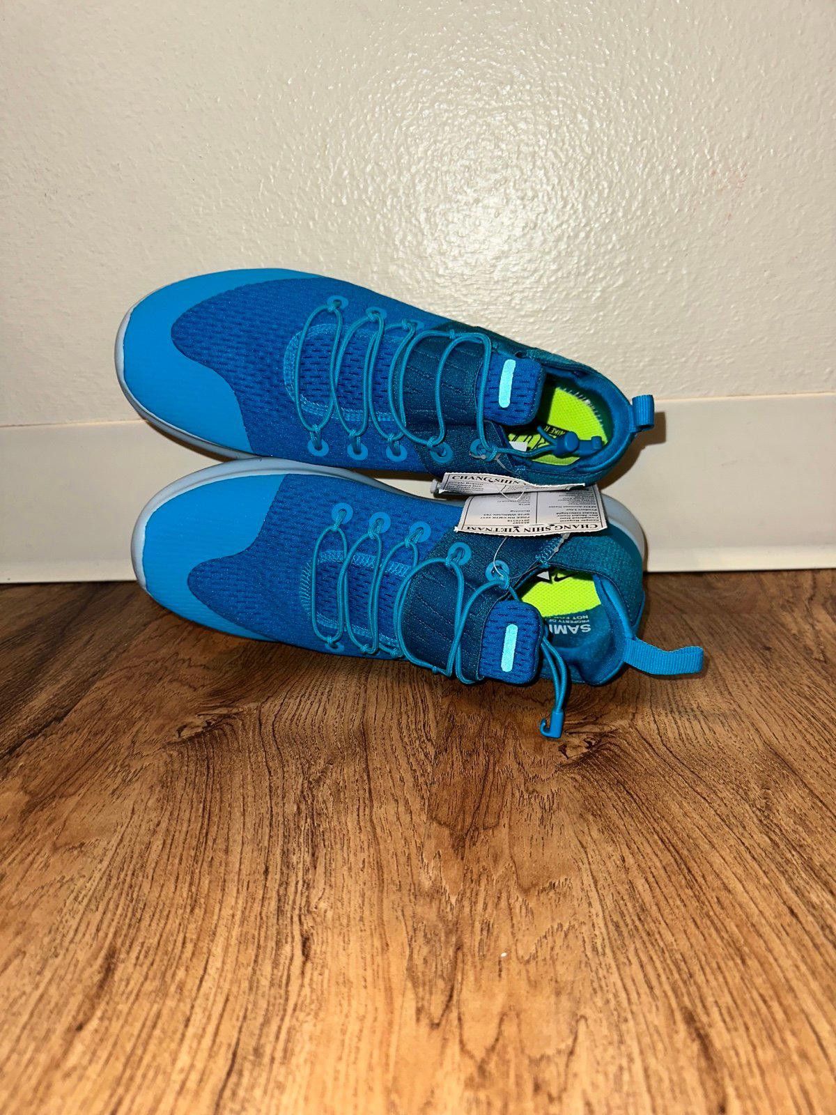 Nike Nike Free Rn CMTR 2017 Neon Turquoise Size US 8 / IT 38 - 6 Thumbnail
