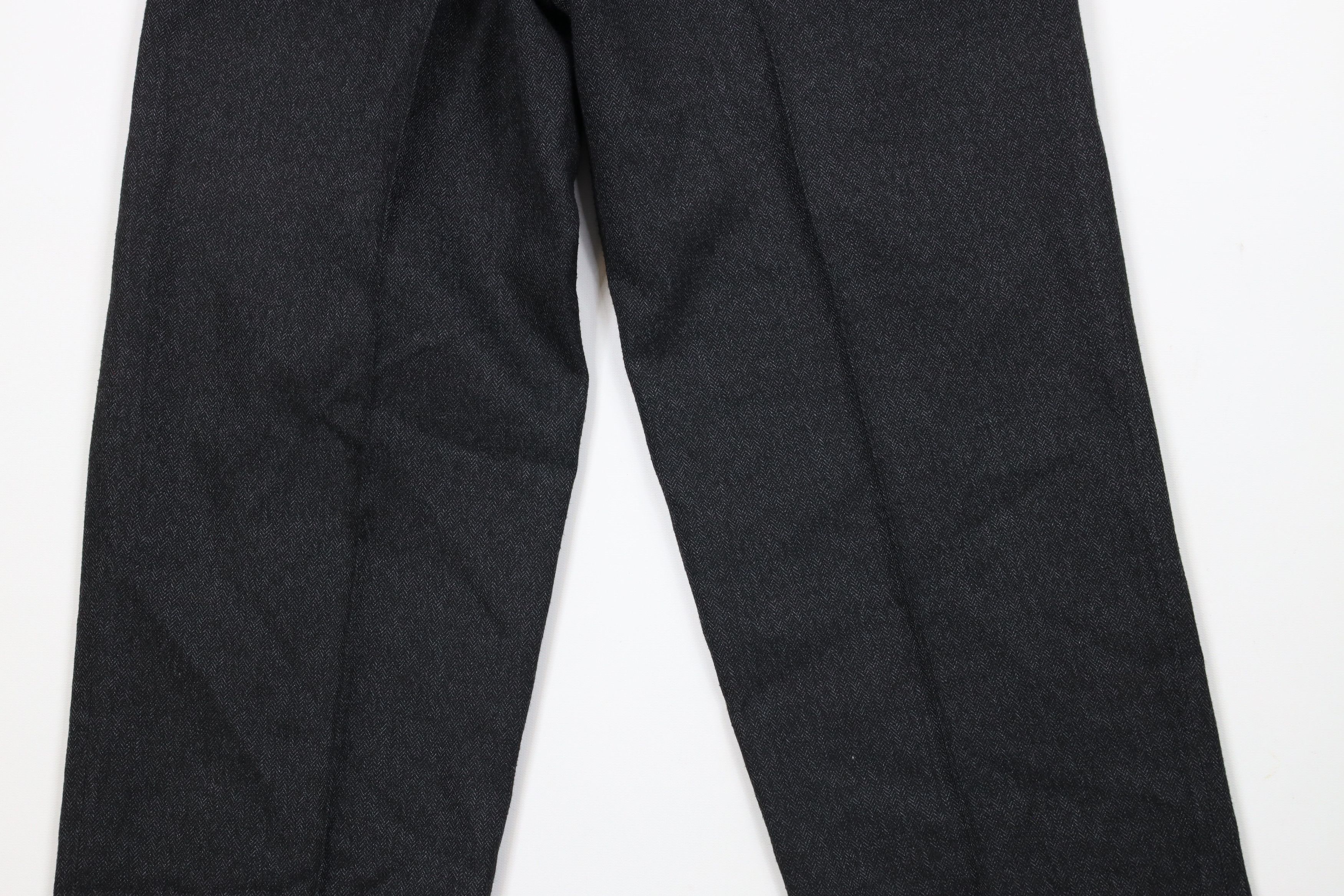 Vintage Vintage 90s Streetwear Relaxed Herringbone Chino Pants Gray Size US 30 / EU 46 - 10 Thumbnail