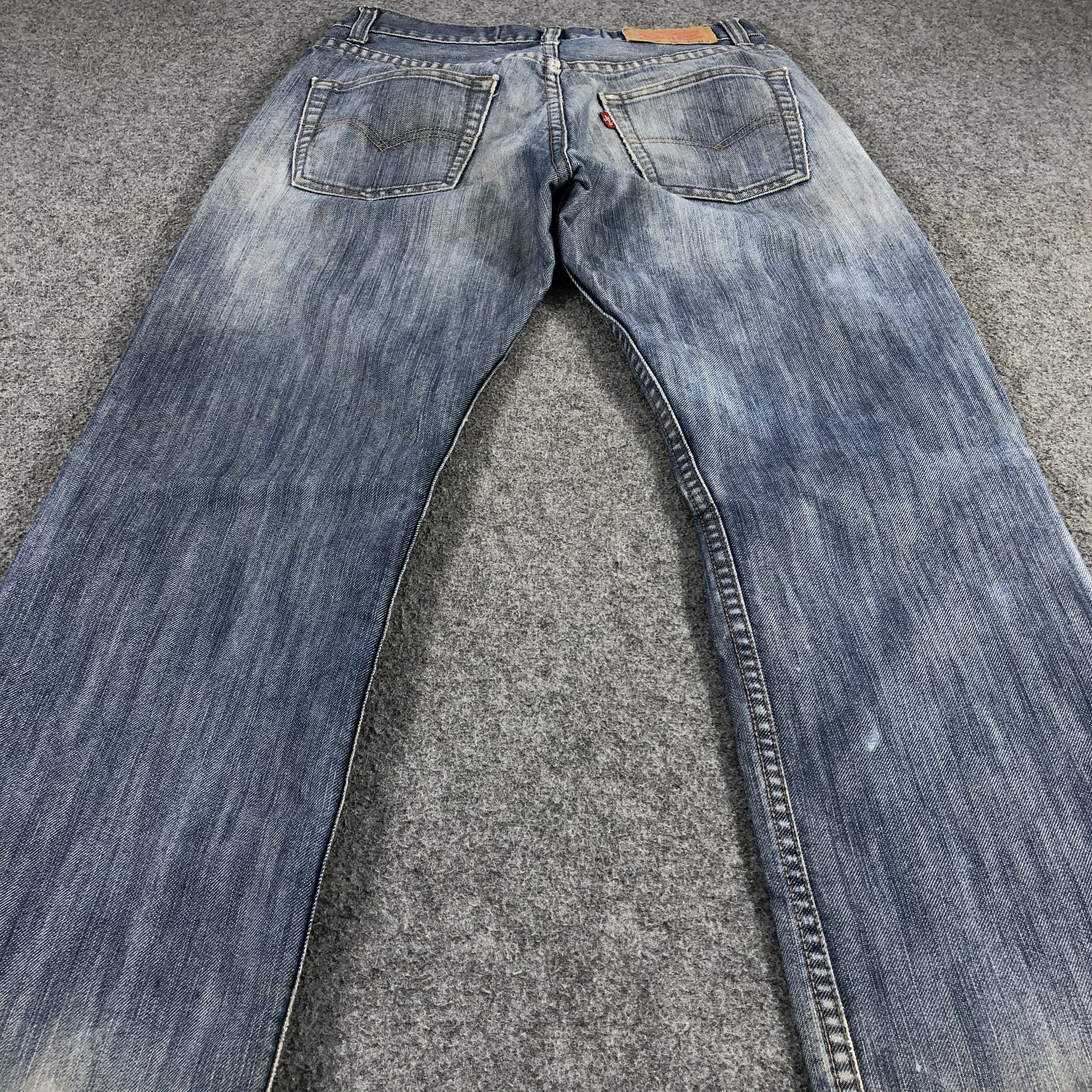 Levi's × Vintage Vintage Distress Blue Wash Levis 514 Jeans-JM1479 Size US 27 - 4 Thumbnail