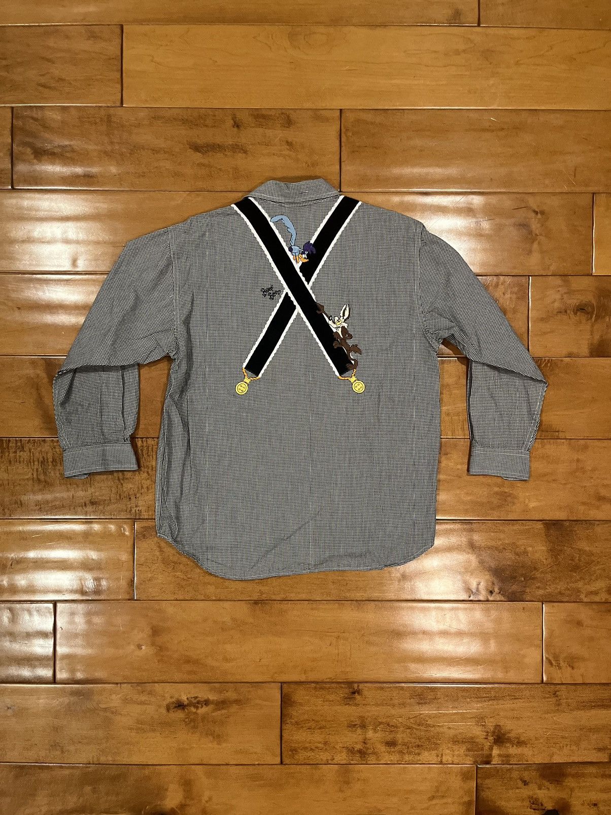 Vintage × Warner Bros Warner Bros Disney Looney Tunes Vintage 90s Button Up Shirt Size S / US 4 / IT 40 - 3 Thumbnail