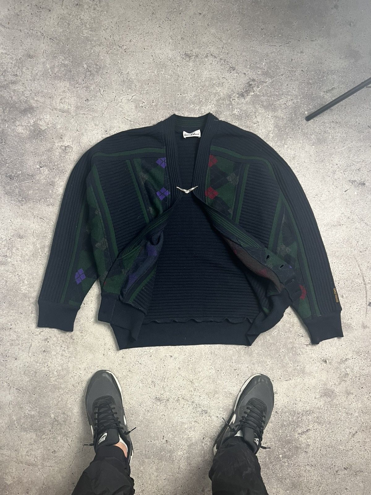 Carlo Colucci × Vintage 🔥 Rare Vintage CARLO COLUCCI Cardigan Sweater Size US L / EU 52-54 / 3 - 9 Thumbnail