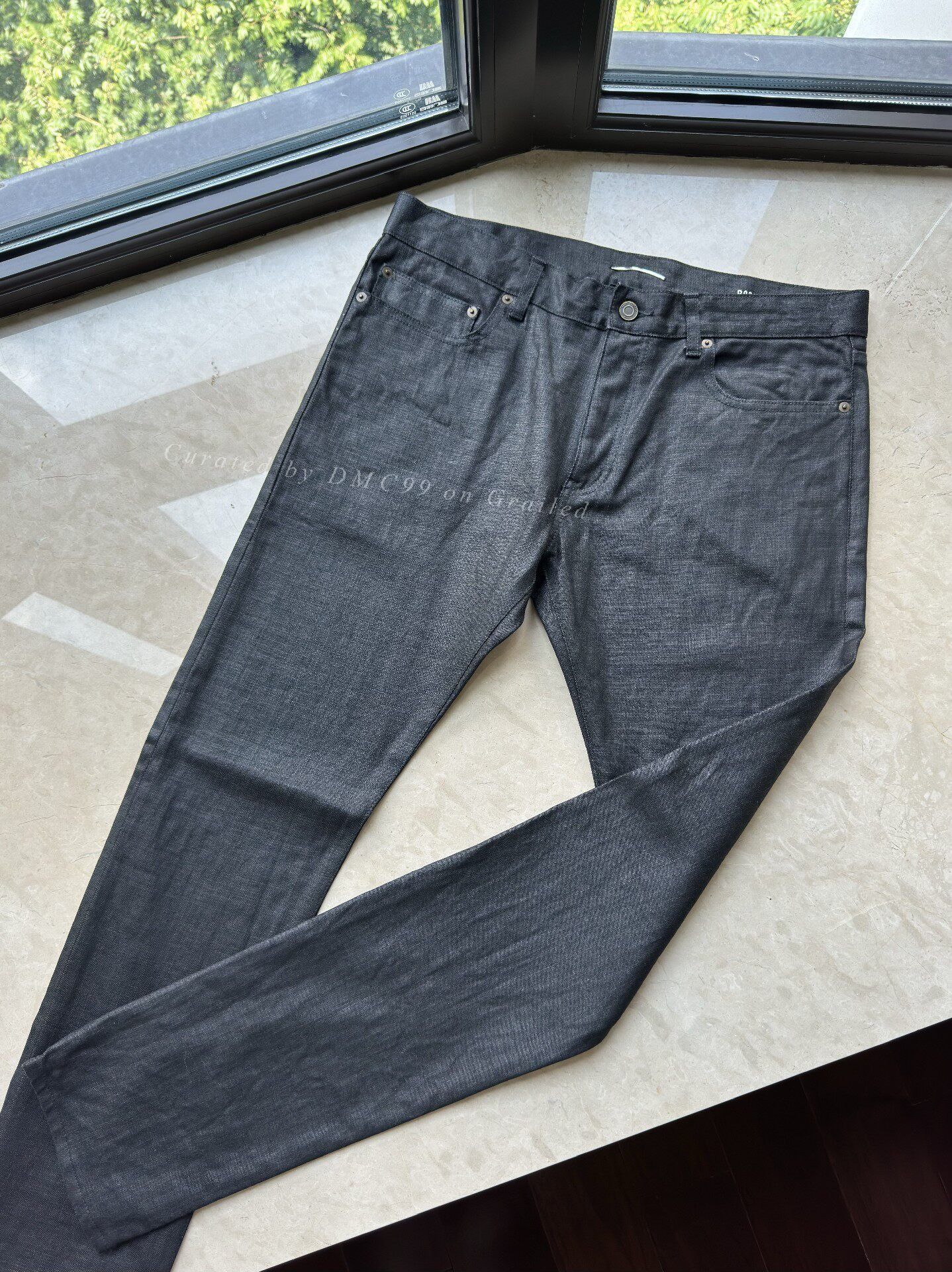 Saint Laurent Paris Saint Laurent SLP Men's Black Jeans Size US 34 / EU 50 - 1 Thumbnail