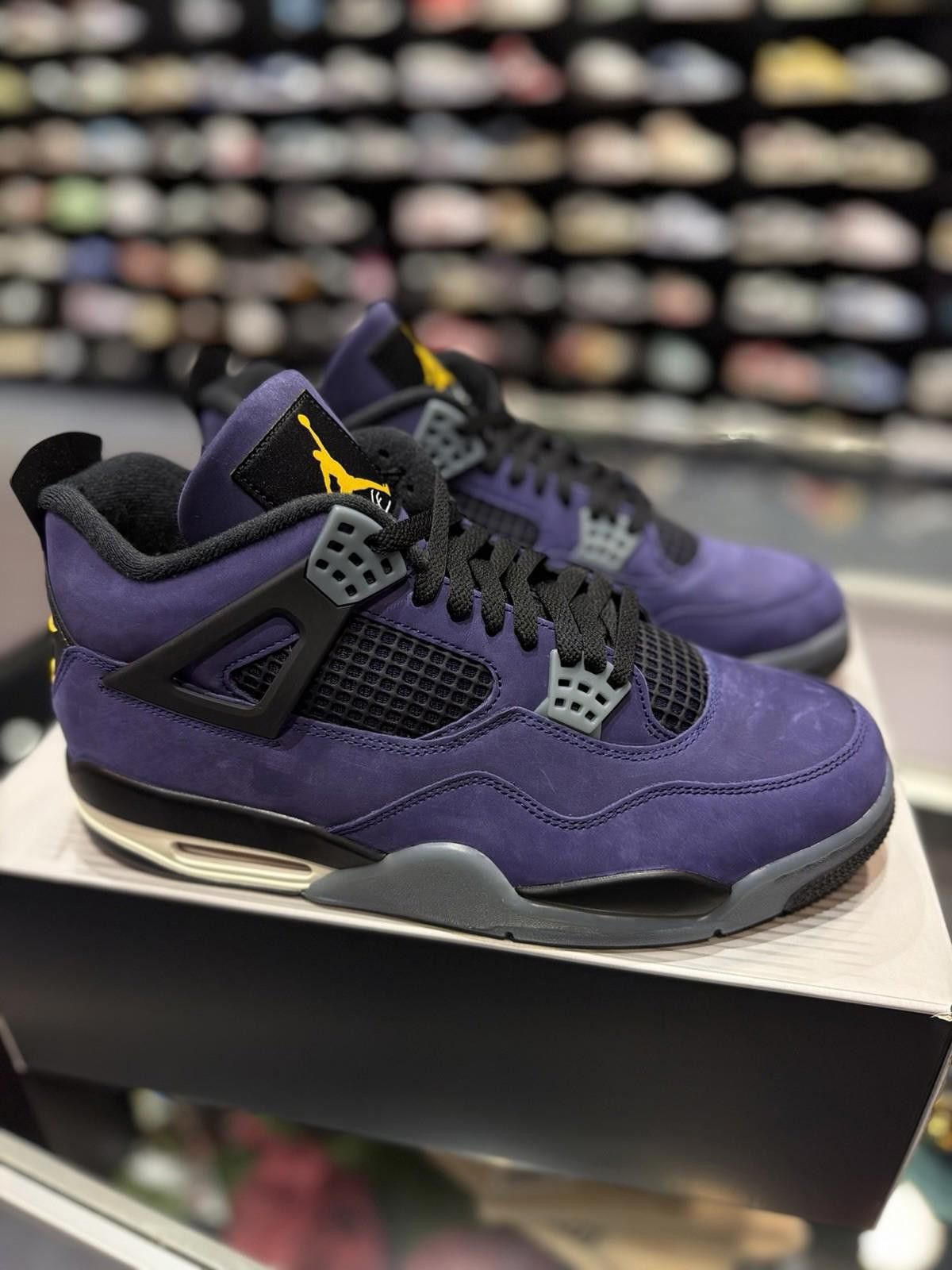 Jordan Brand Air Jordan 4 Retro Lakers "Imperial Purple" FV5029-500 (7.5) Size US 7.5 / EU 40-41 - 3 Thumbnail