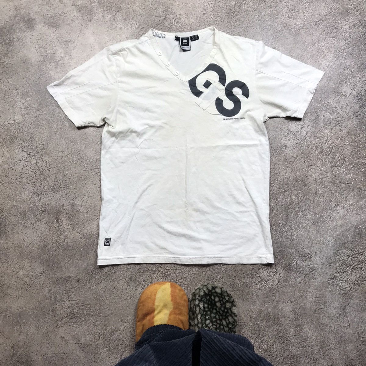 Vintage Vintage G-Star Raw Graphic Tee Streetwear Y2K Skate Baggy L Size US L / EU 52-54 / 3 - 1 Thumbnail