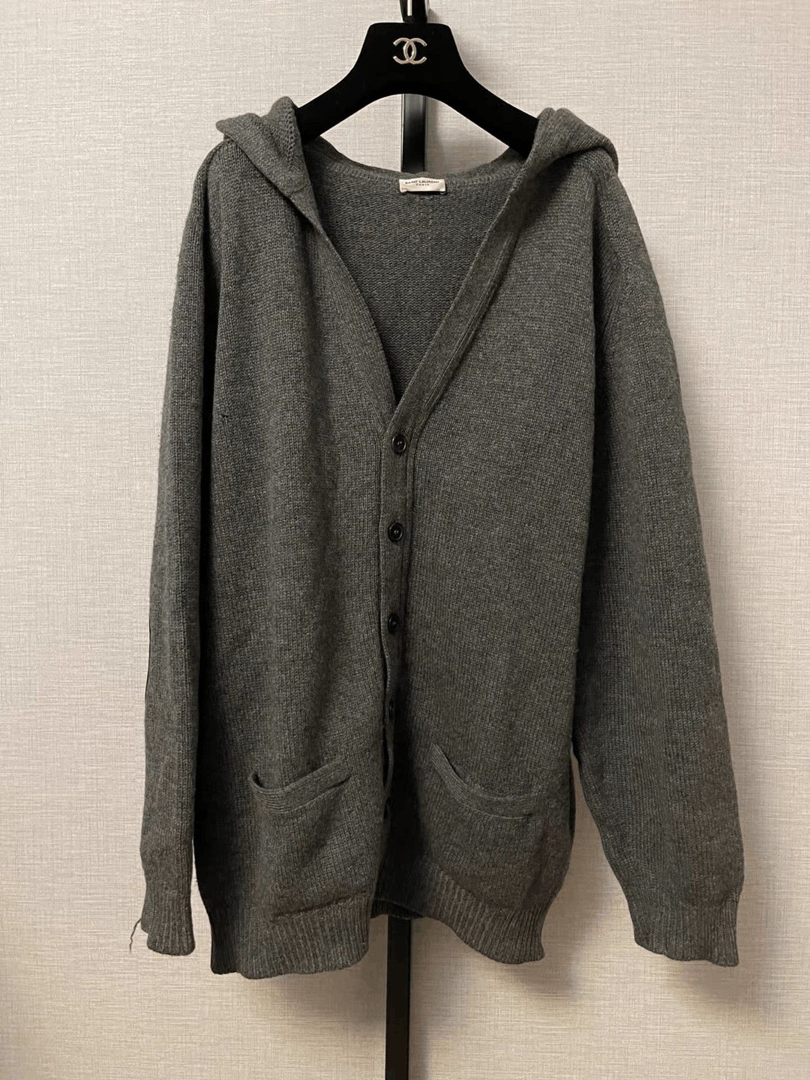 Saint Laurent Paris Saint Laurent Paris 13AW Runway OS Knitwear Cardigan Size US M / EU 48-50 / 2 - 10 Thumbnail