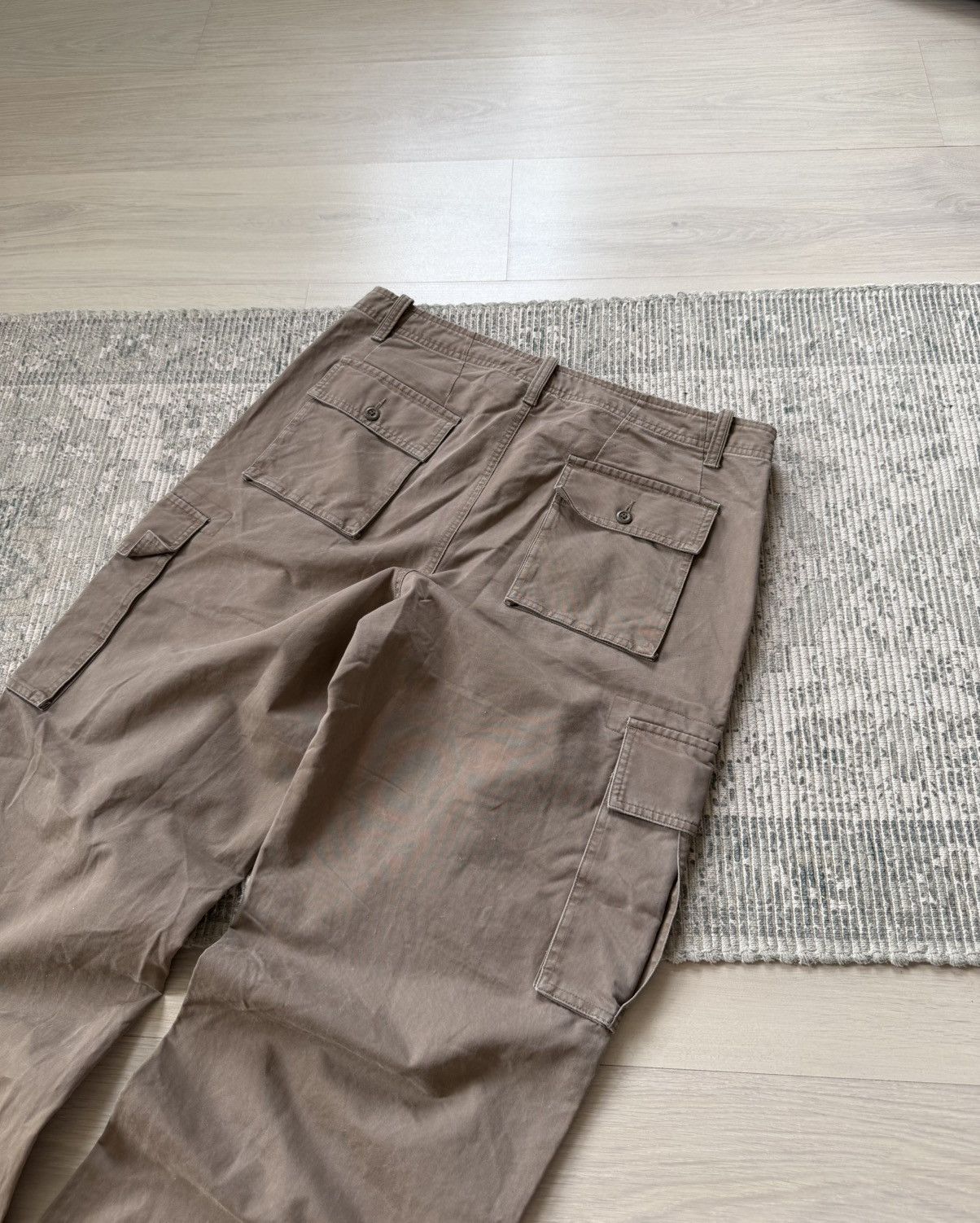 Gap Vintage Baggy Gap Cargo Pants Brown Mens Carhartt Style Size US 36 / EU 52 - 6 Thumbnail