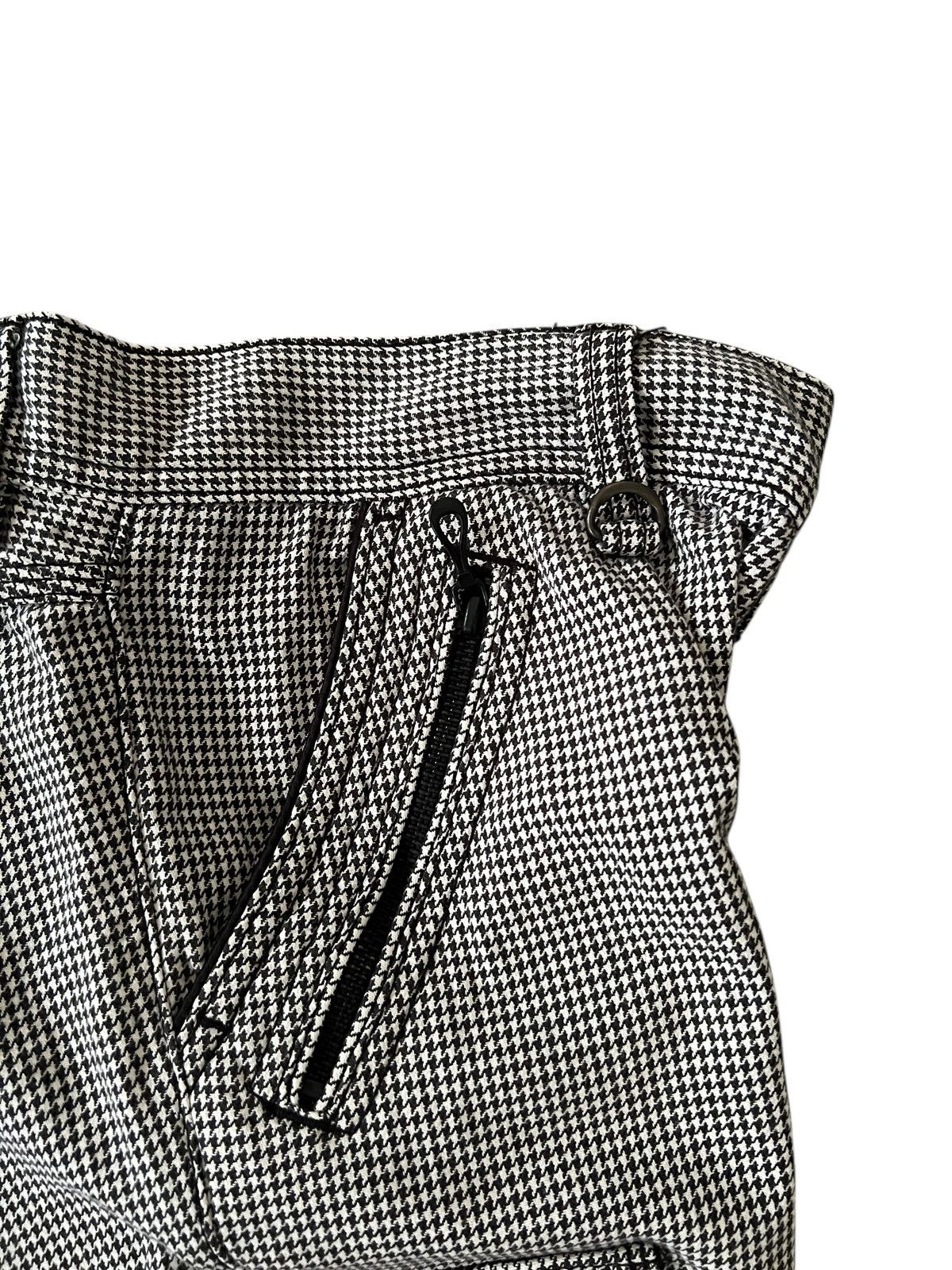 Nicole Club Nicole Club For Men Houndstooth Flare Cargo Pants Size US 35 - 10 Thumbnail