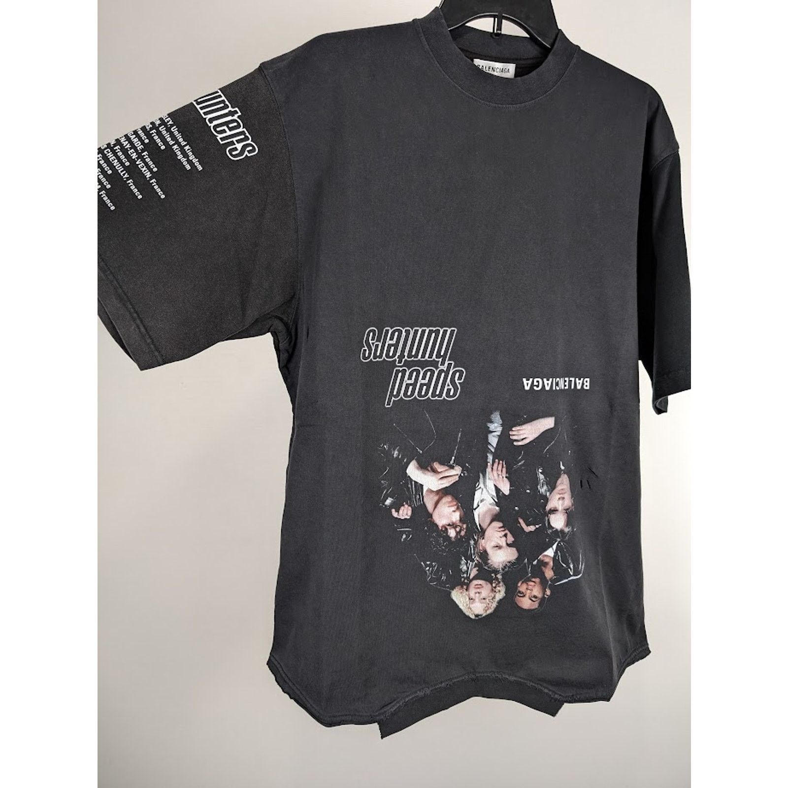 Balenciaga o1rshd1 Speed Hunter Short Sleeve T-Shirt in Black Size US S / EU 44-46 / 1 - 8 Thumbnail