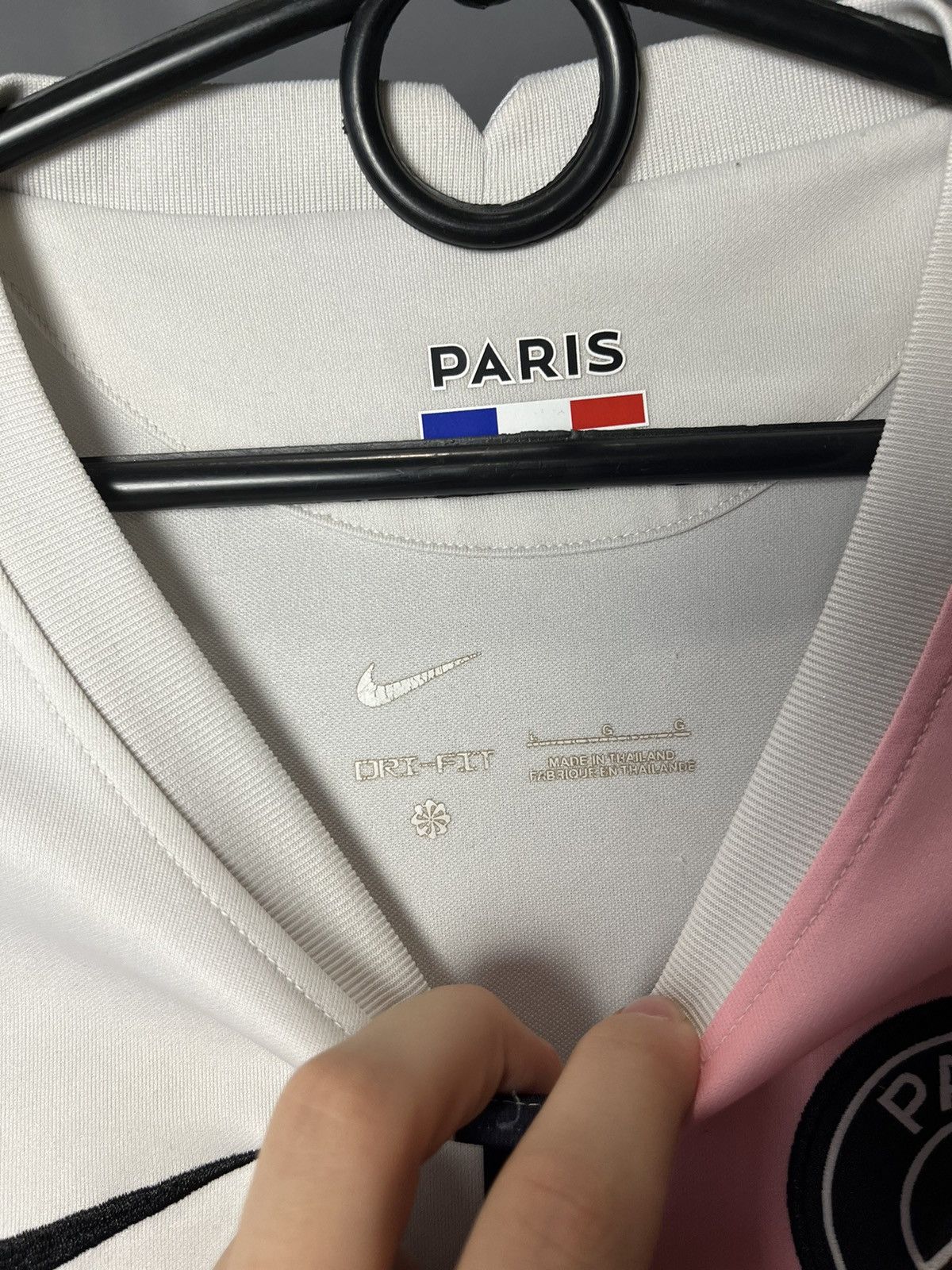 Vintage Nike PSG Paris Saint Germain Kit Jersey 2021-2022 Shirt Away Size US L / EU 52-54 / 3 - 8 Thumbnail