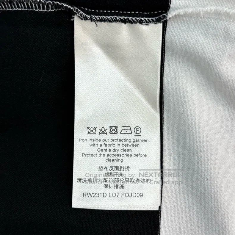 Louis Vuitton Louis Vuitton Black and white striped denim presbyopic poc Size S / US 4 / IT 40 - 6 Thumbnail