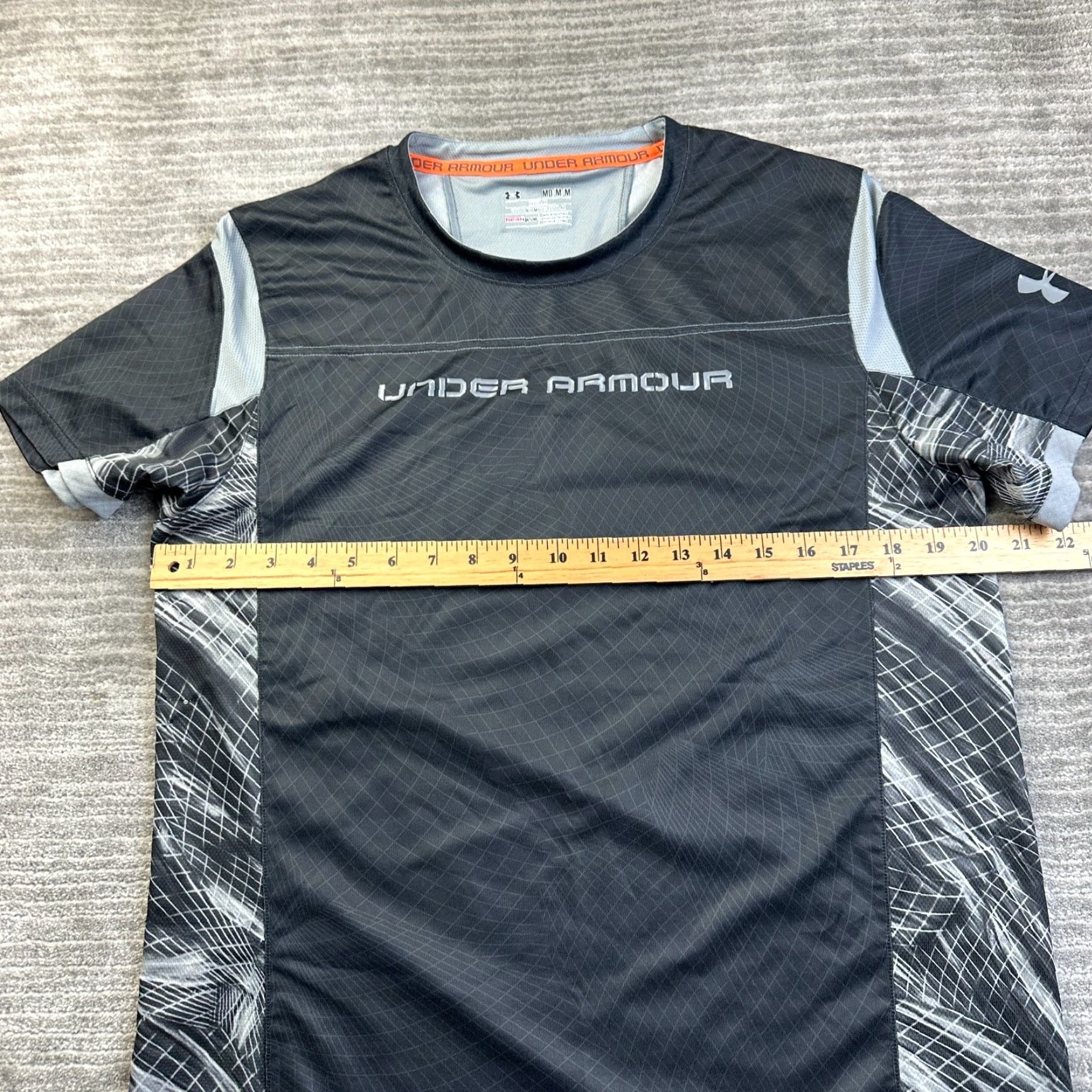 Under Armour Under Armour Shirt Mens Medium Black NFL Combine Football Heatgear Size US M / EU 48-50 / 2 - 8 Thumbnail