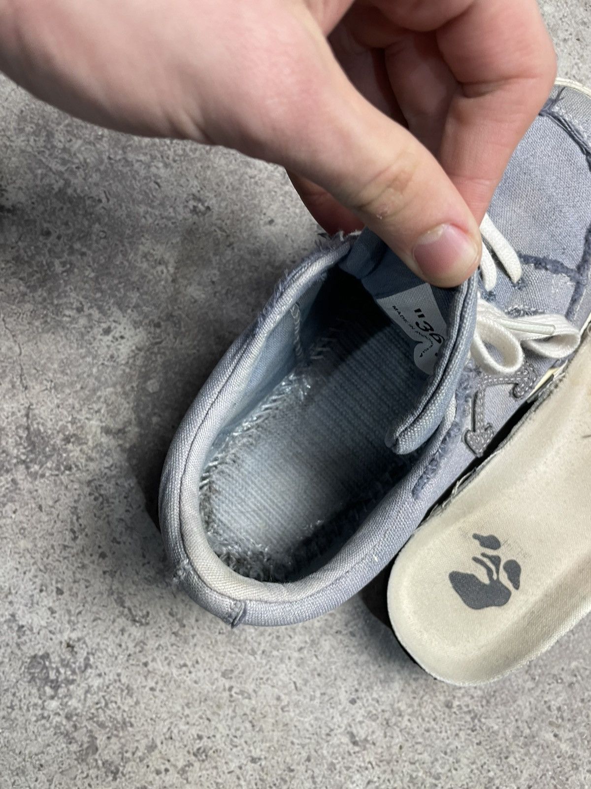 Off-White Off-White Vulcanized Low Sneakers Cotton size EU36 Size US 6 / IT 36 - 10 Thumbnail