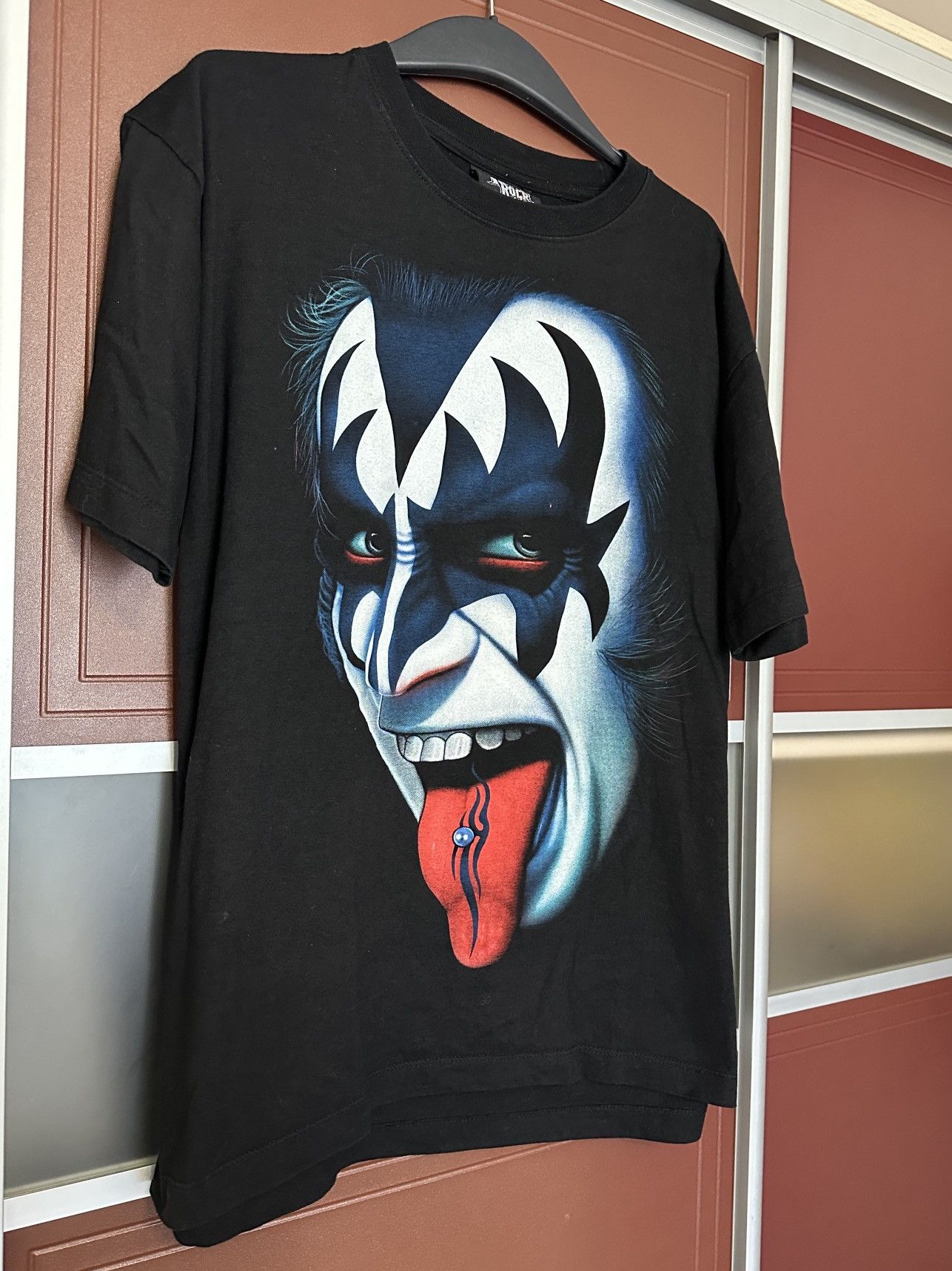 Band Tees Kiss Band Gene Simmons Tongue Tee Tshirt AOP Size US L / EU 52-54 / 3 - 2 Thumbnail