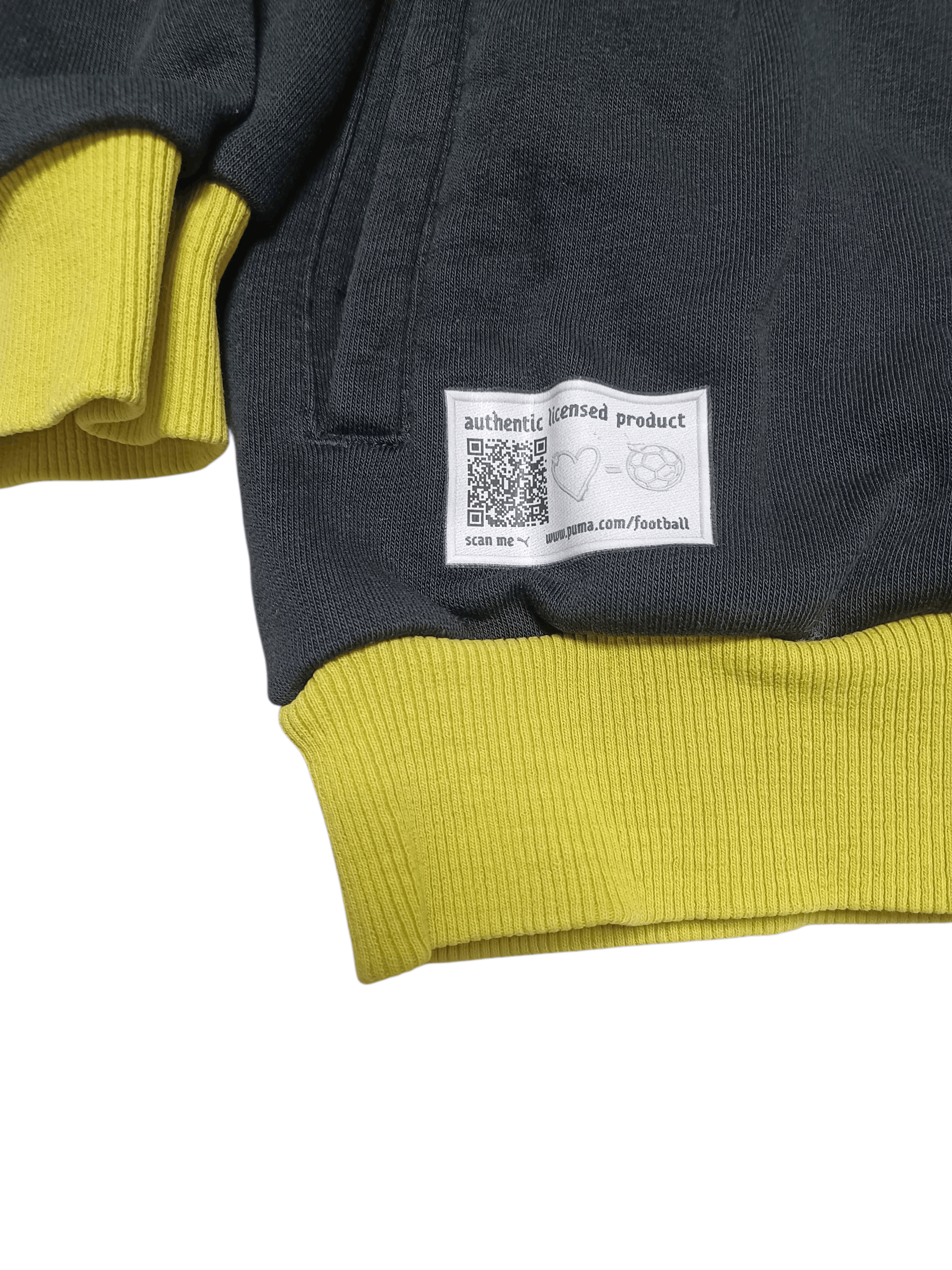 Puma BORUSSIA DORTMUND BVB PUMA VINTAGE BIGLOGO SOCCER HOODIE Size US M / EU 48-50 / 2 - 3 Thumbnail