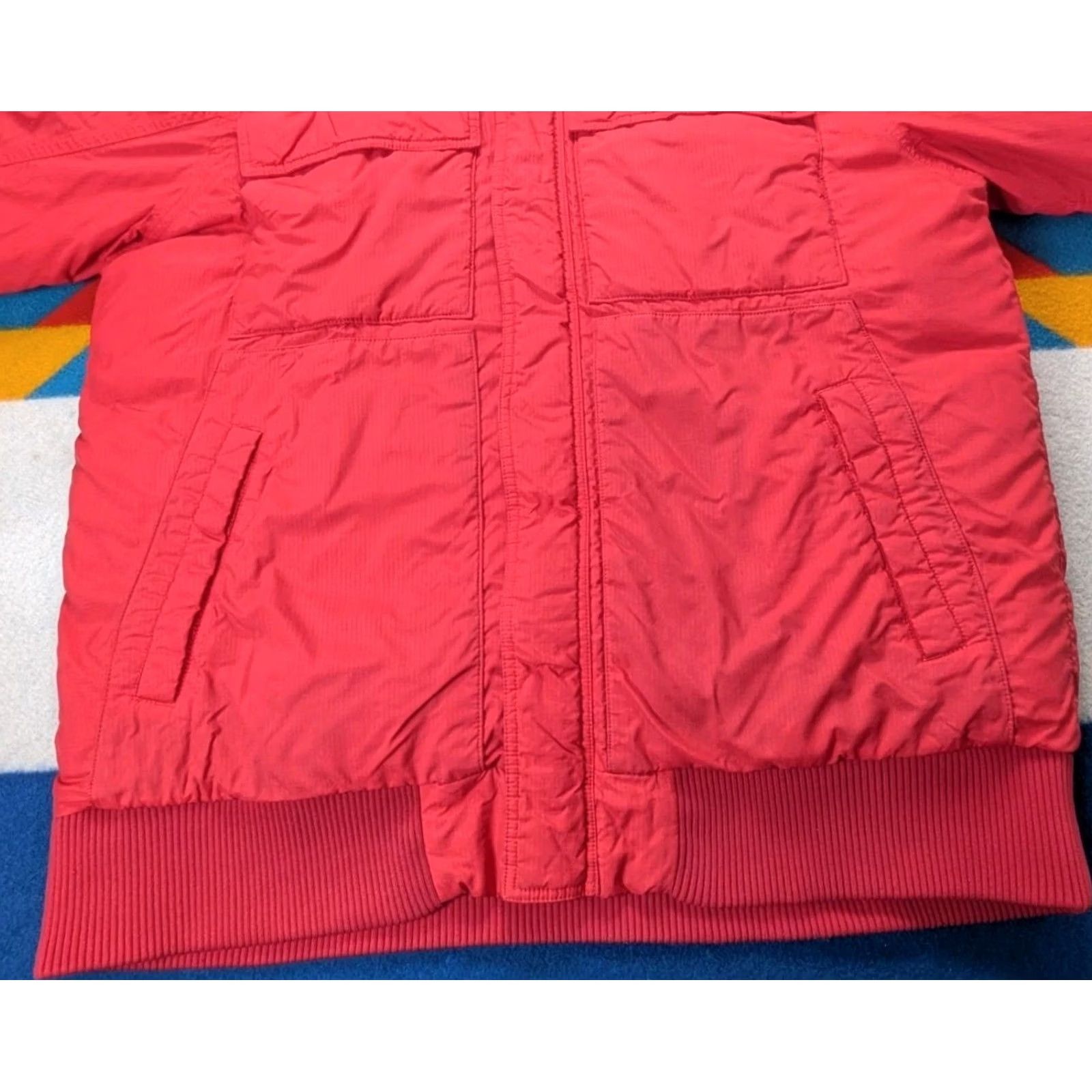 The North Face The North Face Gotham Jacket Red XL Hooded Insulated Full Zip Puffer Down Hyvent Mens 90s Size US XL / EU 56 / 4 - 2 Thumbnail