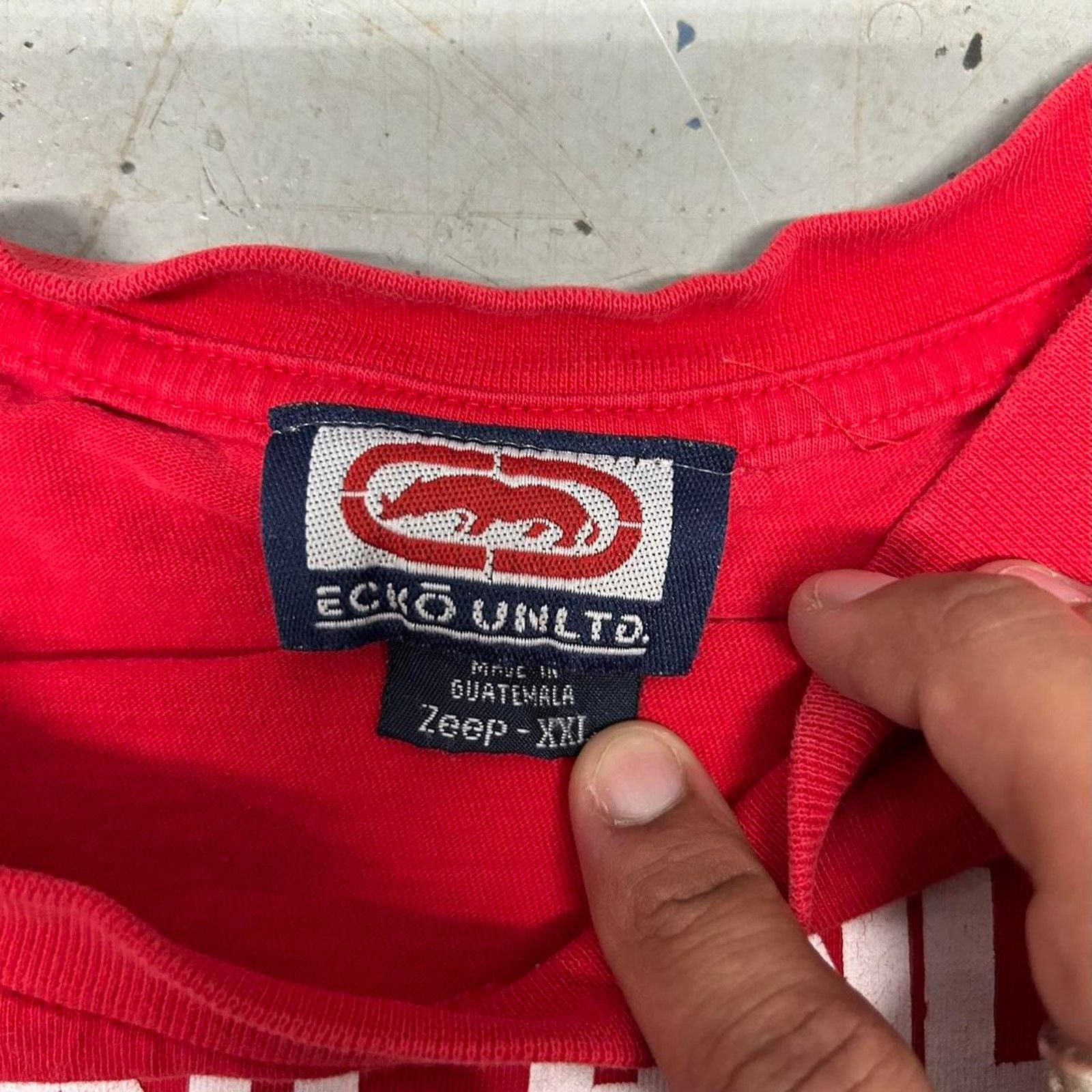 Ecko Unltd. Y2K Ecko Unltd. long sleeve red shirt Size US XXL / EU 58 / 5 - 3 Thumbnail