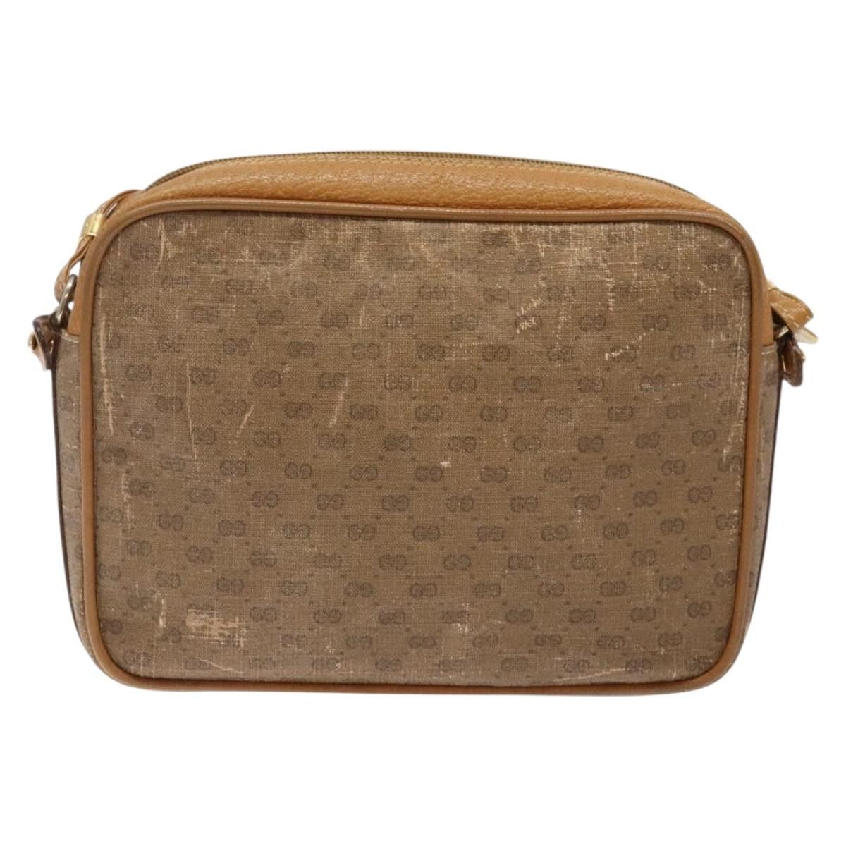 Gucci GUCCI Micro GG Supreme Shoulder Bag Pvc Beige Gold 007 904 Size ONE SIZE - 3 Thumbnail