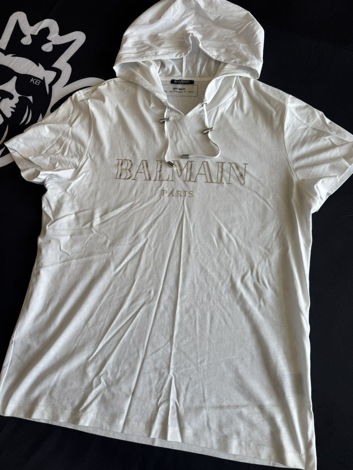 Balmain Paris Hoodie T-Shirt