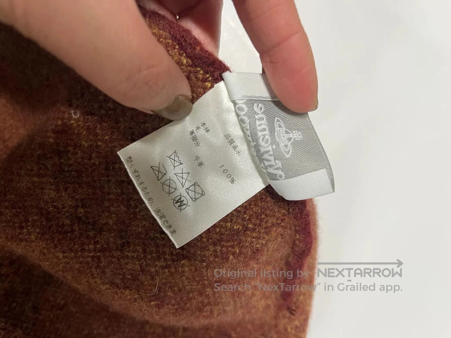 Vivienne Westwood Vivienne Westwood Wool Beanie. Size ONE SIZE - 7 Thumbnail
