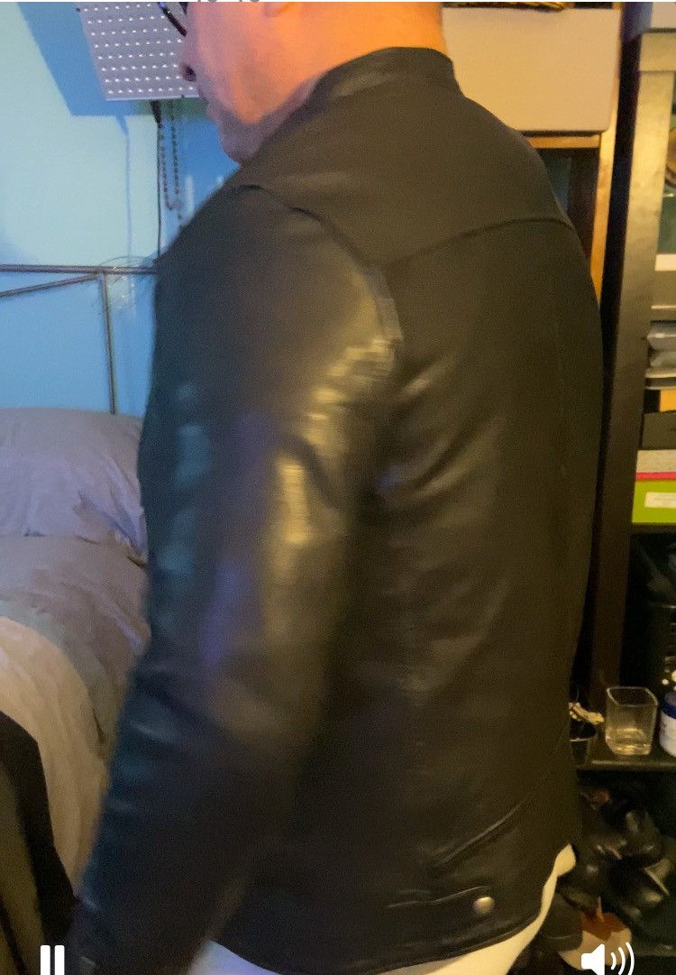 Allsaints AllSaints leather bomber Size US M / EU 48-50 / 2 - 18 Thumbnail