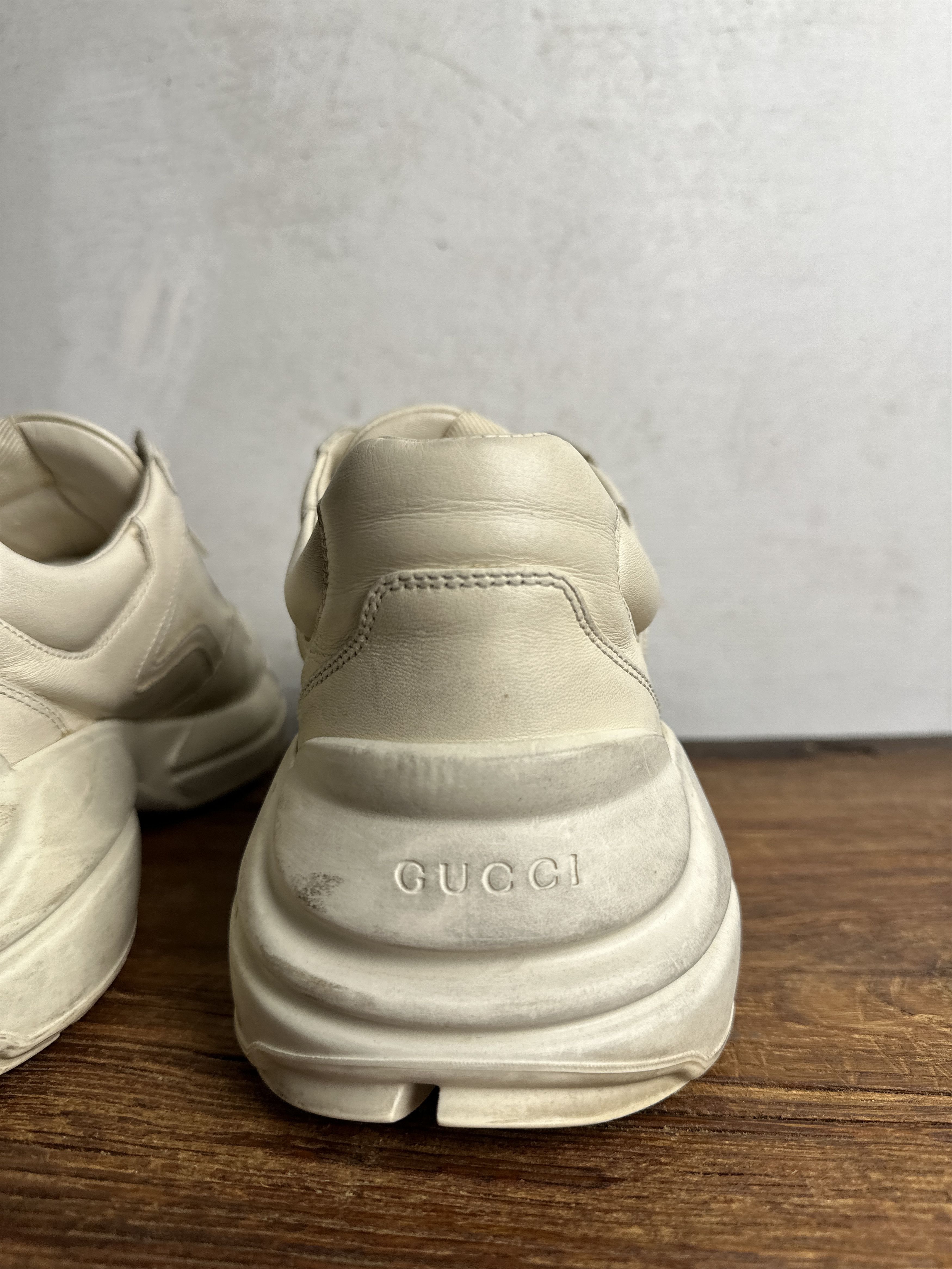Gucci Gucci Distressed Rhyton Sneakers Size US 10 / EU 43 - 13 Thumbnail