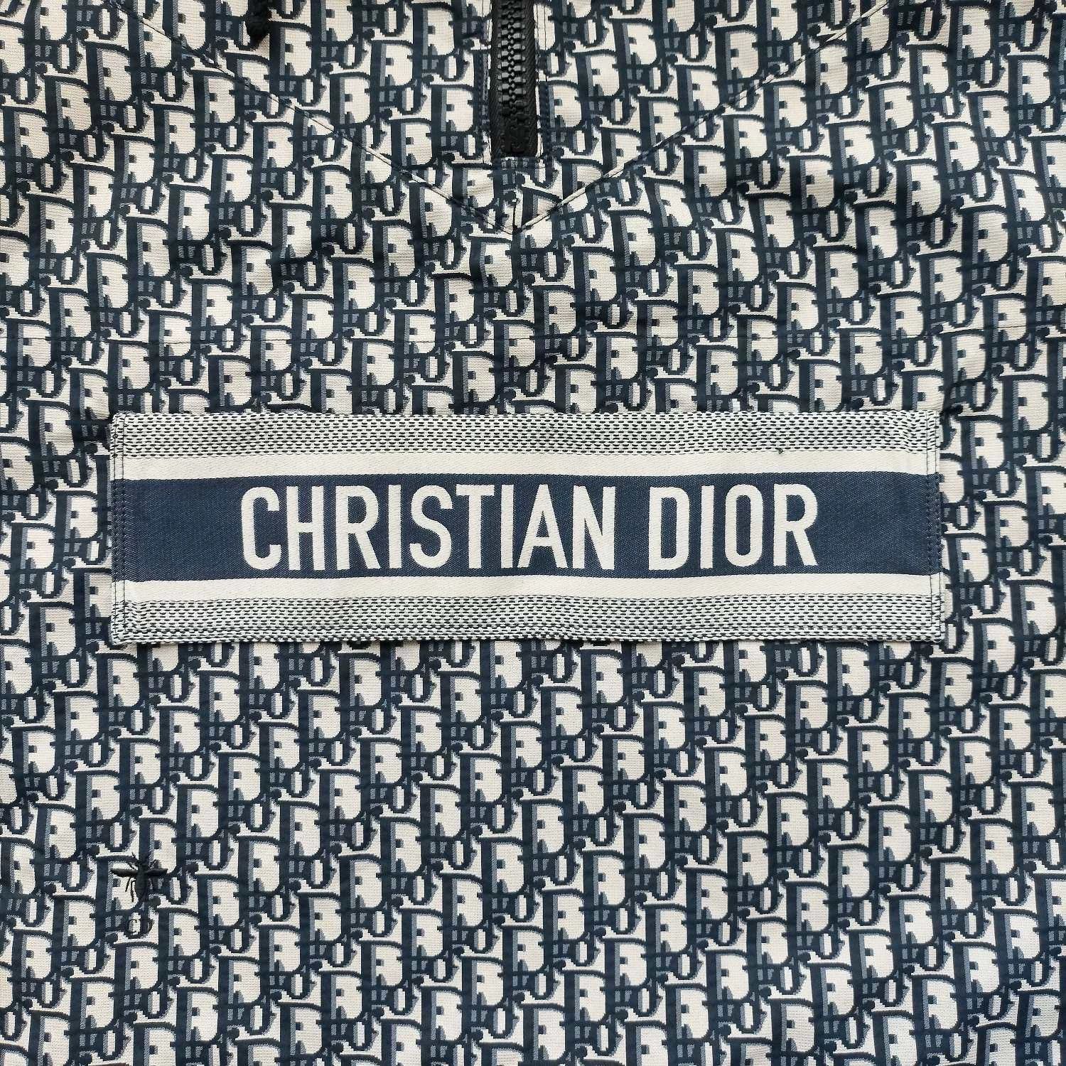 Dior DIOR Women's Oblique Print Hooded Jacket Black XS Size XS / US 0-2 / IT 36-38 - 4 Thumbnail