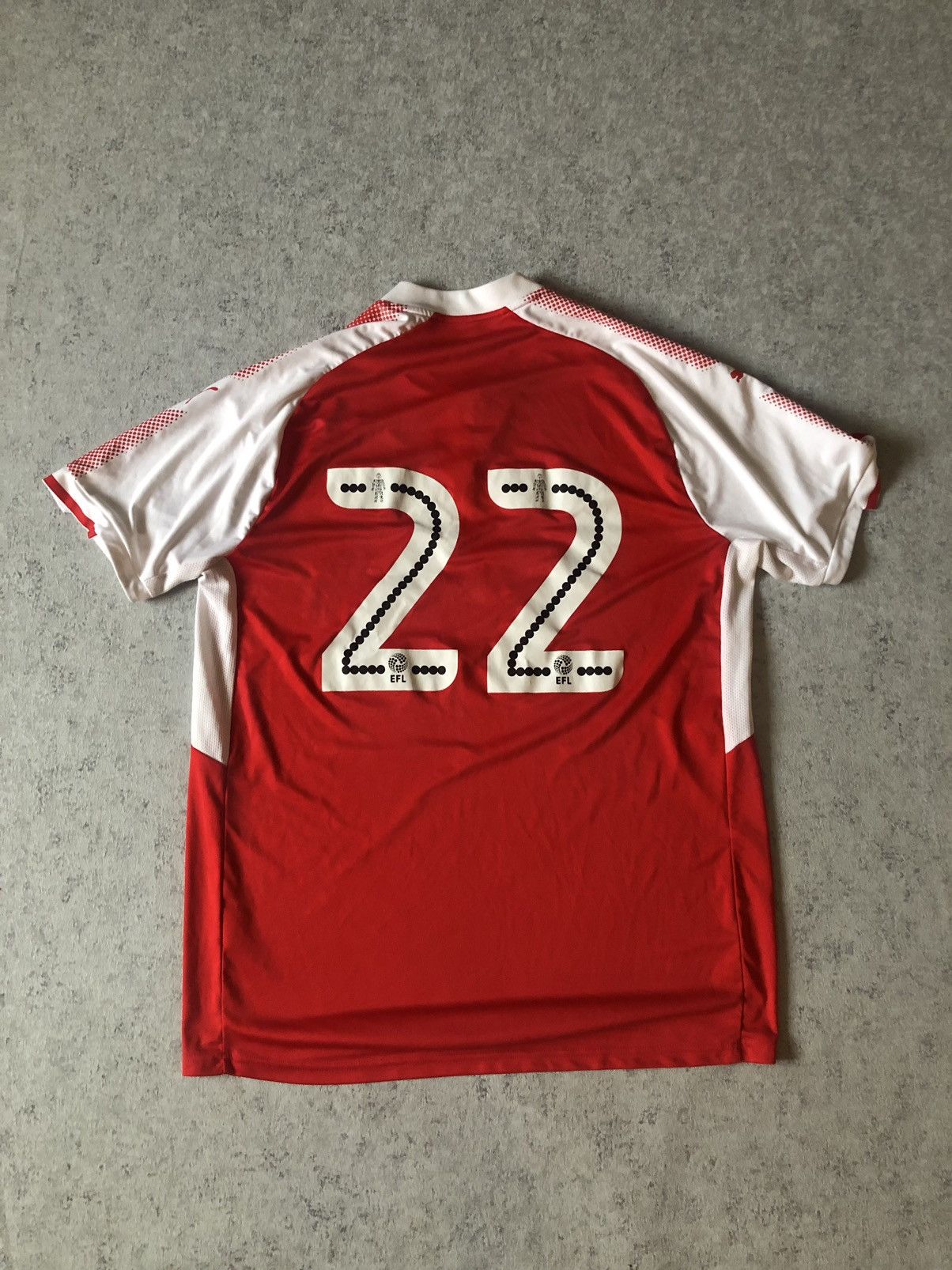 Puma × Vintage FLEETWOOD TOWN FC #22 PUMA JERSEY Size US XL / EU 56 / 4 - 3 Thumbnail