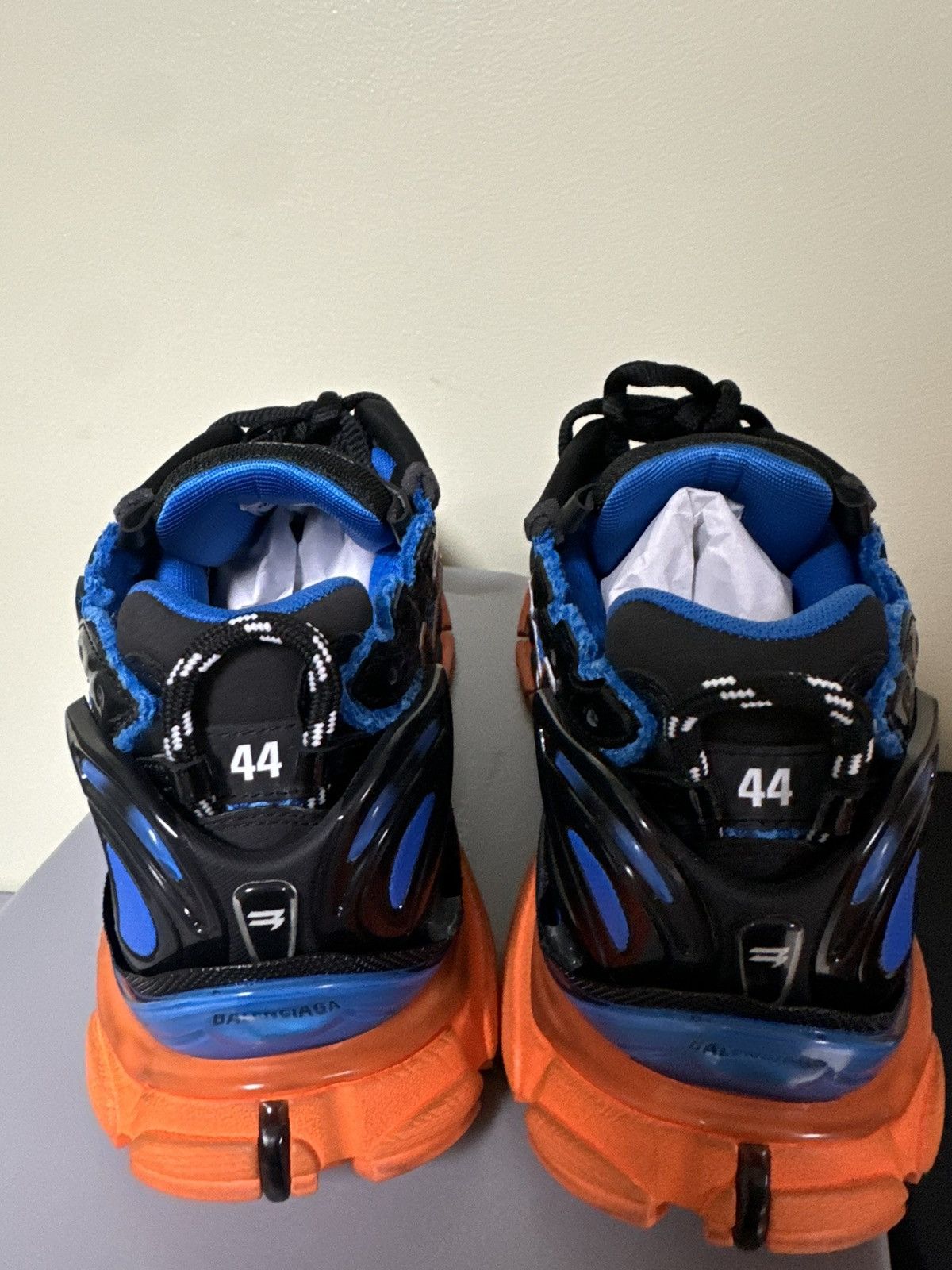Balenciaga Balenciaga Blue Orange Runner 40 Size US 7 / EU 40 - 5 Thumbnail