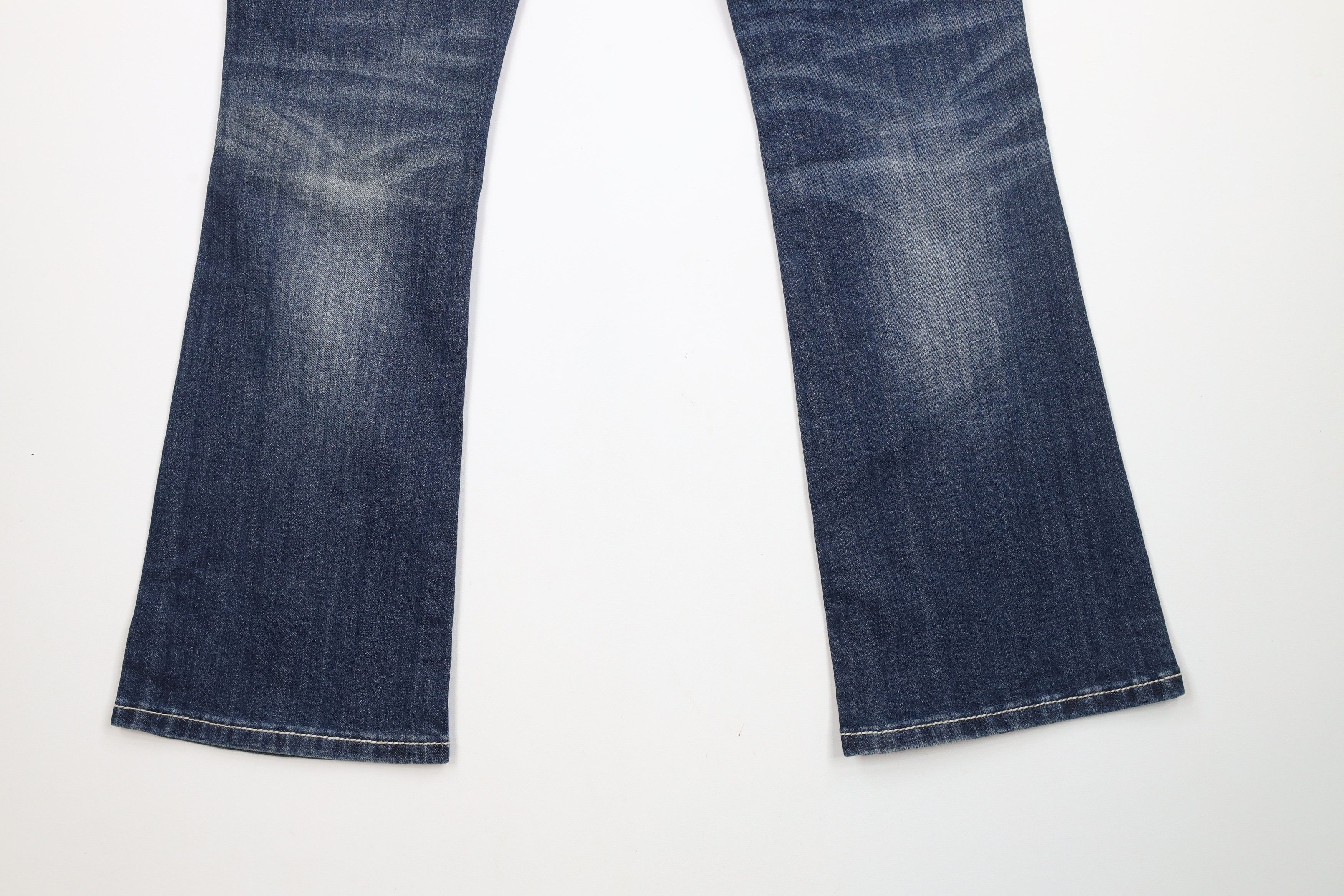Miss Me × Vintage Miss Me Jeweled Wings Signature Rise Bootcut Denim Jeans Size 29" - 14 Thumbnail