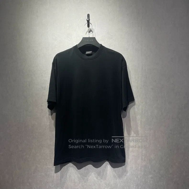 Balenciaga Balenciaga Short Sleeve with Eco-Label Print Size US S / EU 44-46 / 1 - 1 Thumbnail