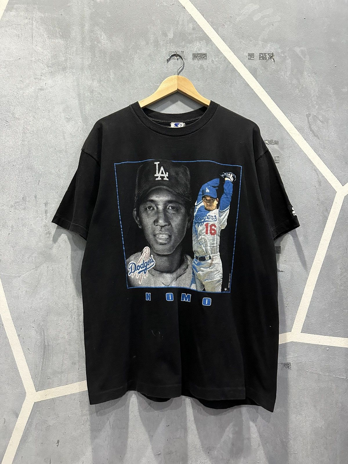 MLB Vintage Hideo Nomo LA Dodgers MLB Size US L / EU 52-54 / 3 - 1 Thumbnail