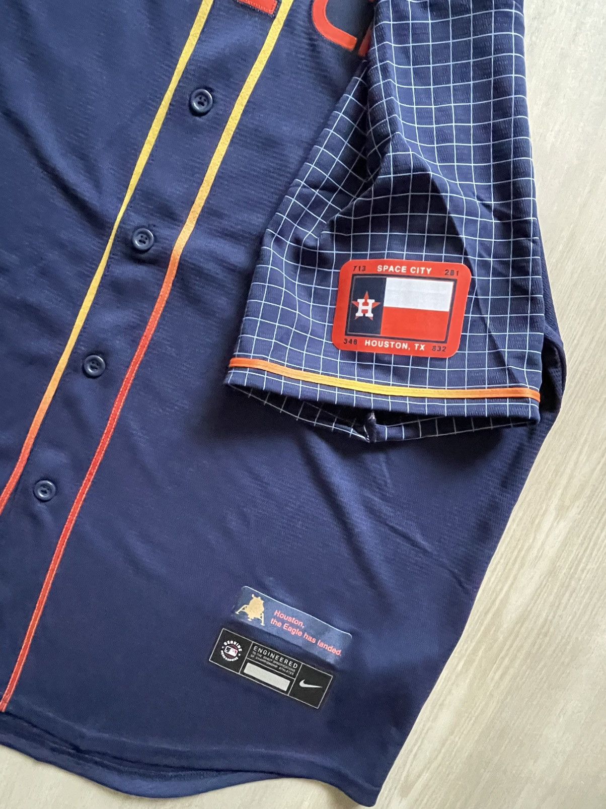 Nike NWT Nike Jose Altuve Houston Astros Space City Connect Sz L Size US L / EU 52-54 / 3 - 3 Thumbnail