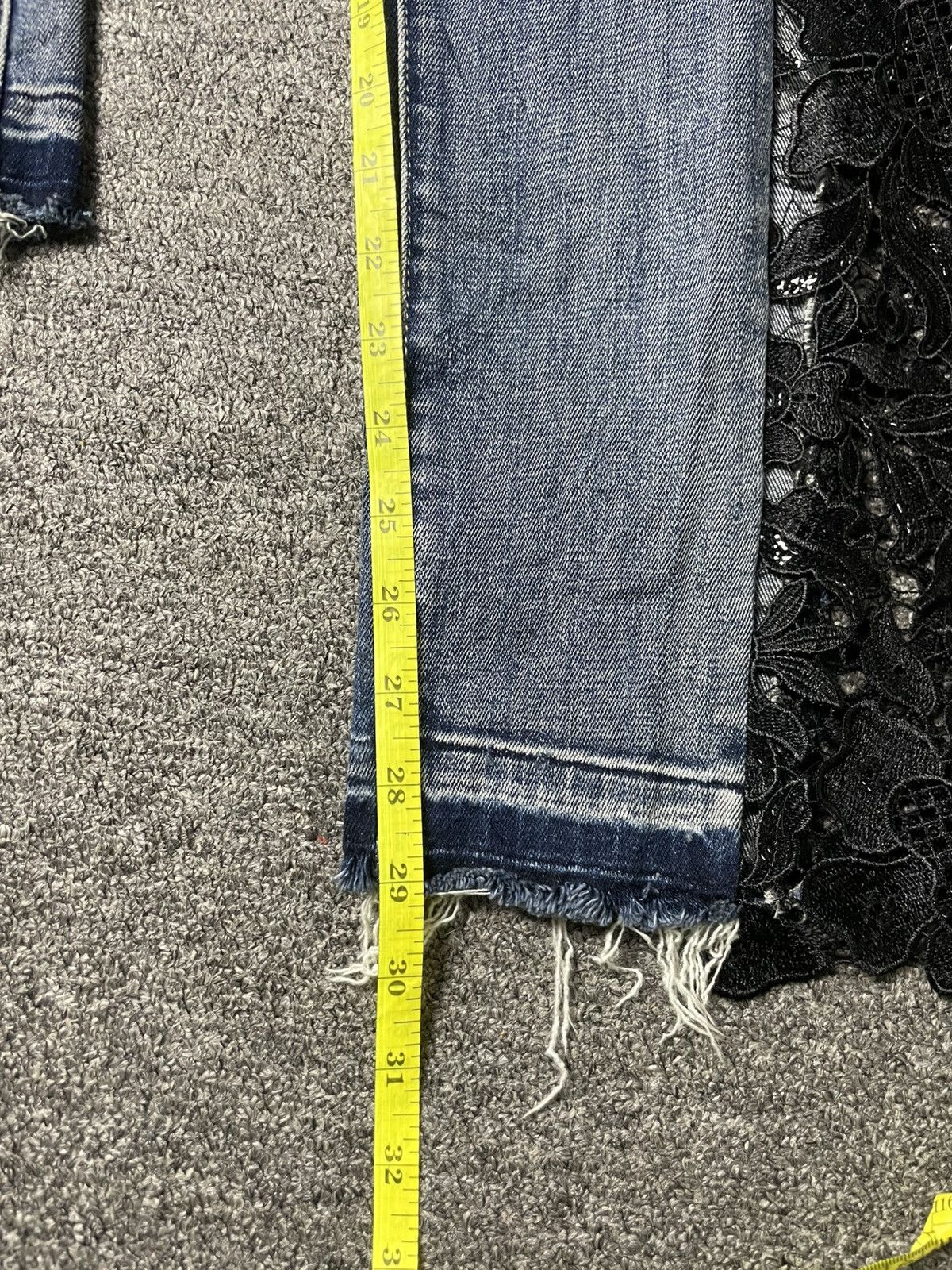 Japanese Brand × Vintage Hysteric Glamour x MaxSmile Jeans with Lace (90) Size 27" / US 4 / IT 40 - 15 Thumbnail
