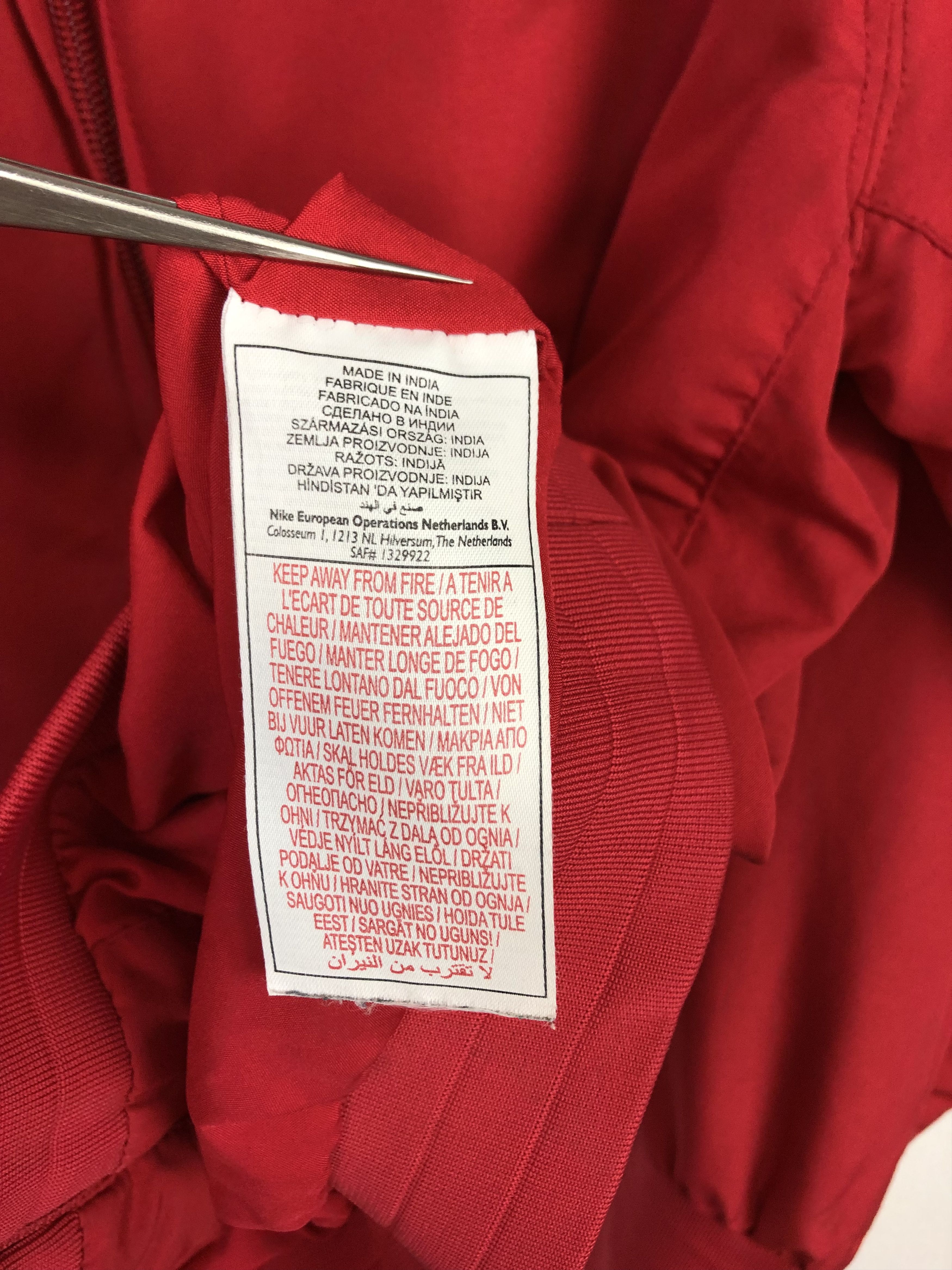 Nike Vintage Nike Arsenal Football Jacket Soccer Track Top Size US M / EU 48-50 / 2 - 8 Thumbnail