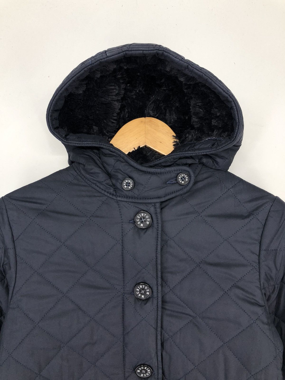 Mackintosh Mackintosh Scotland Quilted Fur Lining Jacket Size US S / EU 44-46 / 1 - 7 Thumbnail