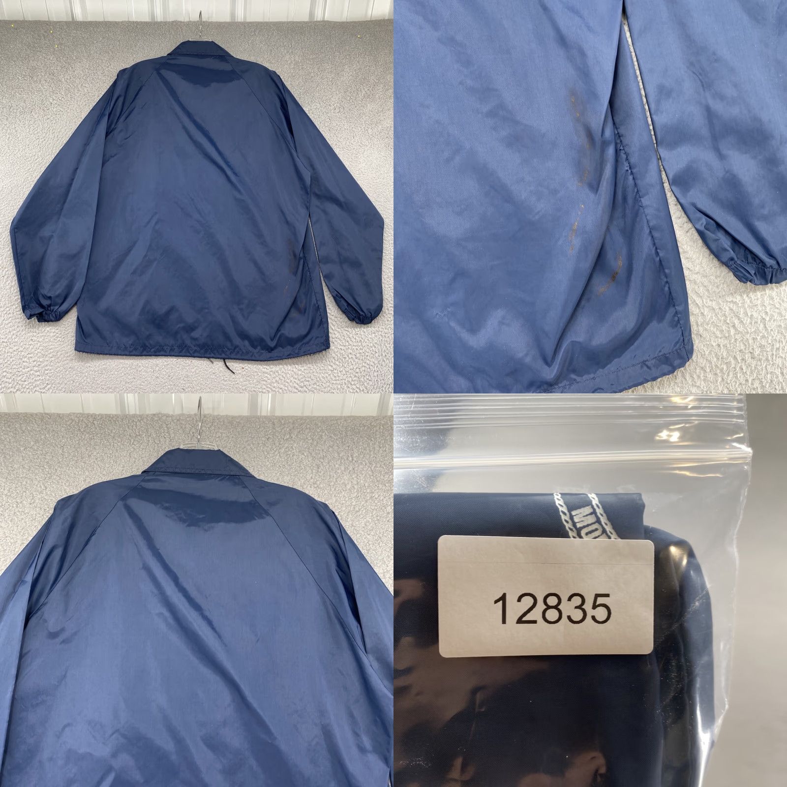 Vintage Vintage USS WILLIAM V. PRATT DDG-44 DESTROYER Snap Up Blue Jacket Men’s Size M Size US M / EU 48-50 / 2 - 8 Thumbnail